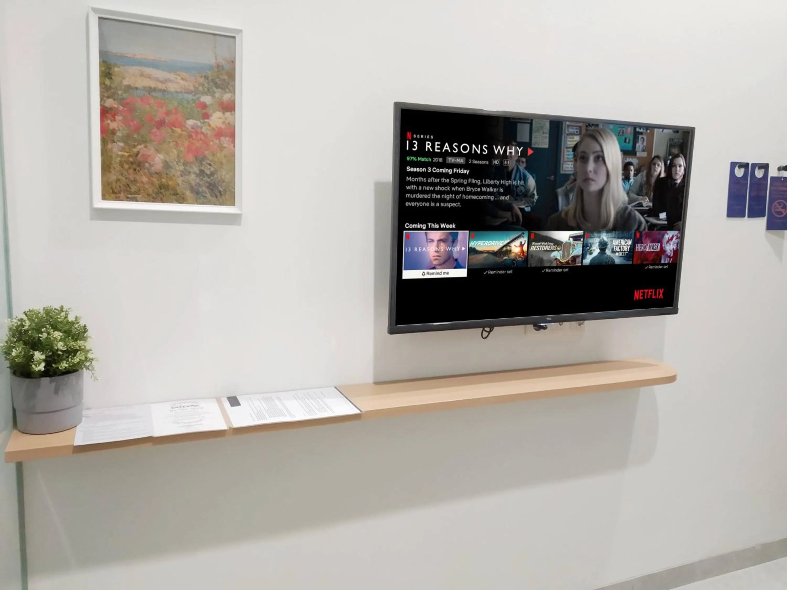 TV and multimedia in Cottonwood Boutique Heritage Otten