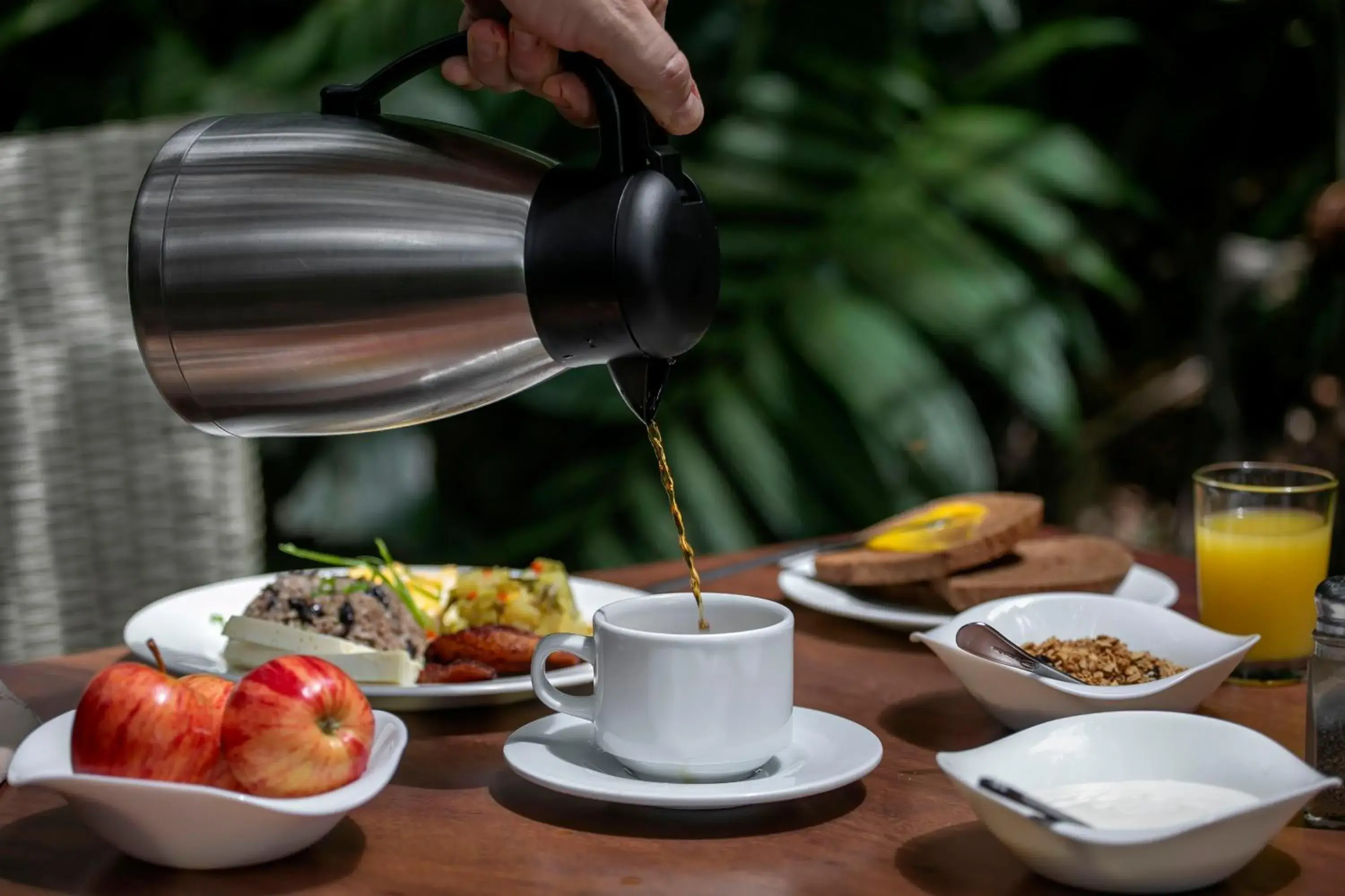 Breakfast in Sangregado Lodge Breakfast in Sangregado Lodge