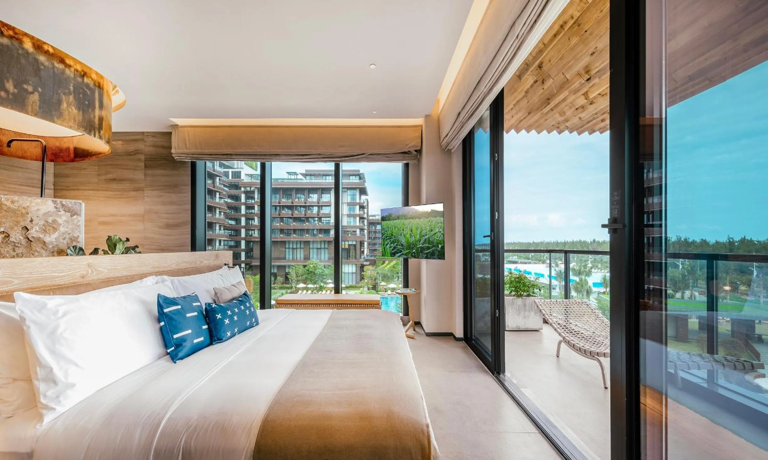 Bedroom in Sunshine Yi Hotel Haitang Bay, Sanya, previously a 1 Hotel