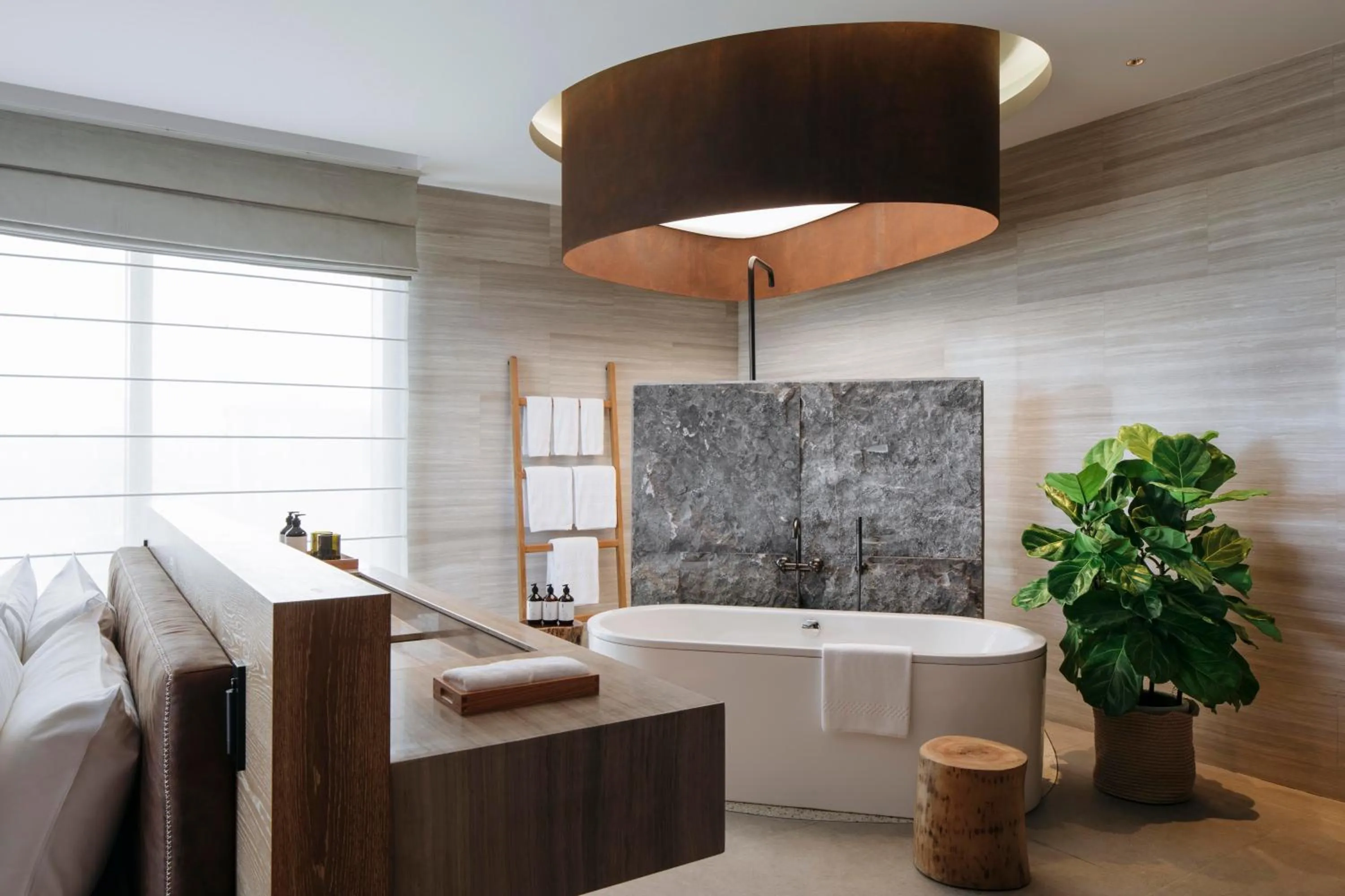 Bathroom in Sunshine Yi Hotel Haitang Bay, Sanya, previously a 1 Hotel