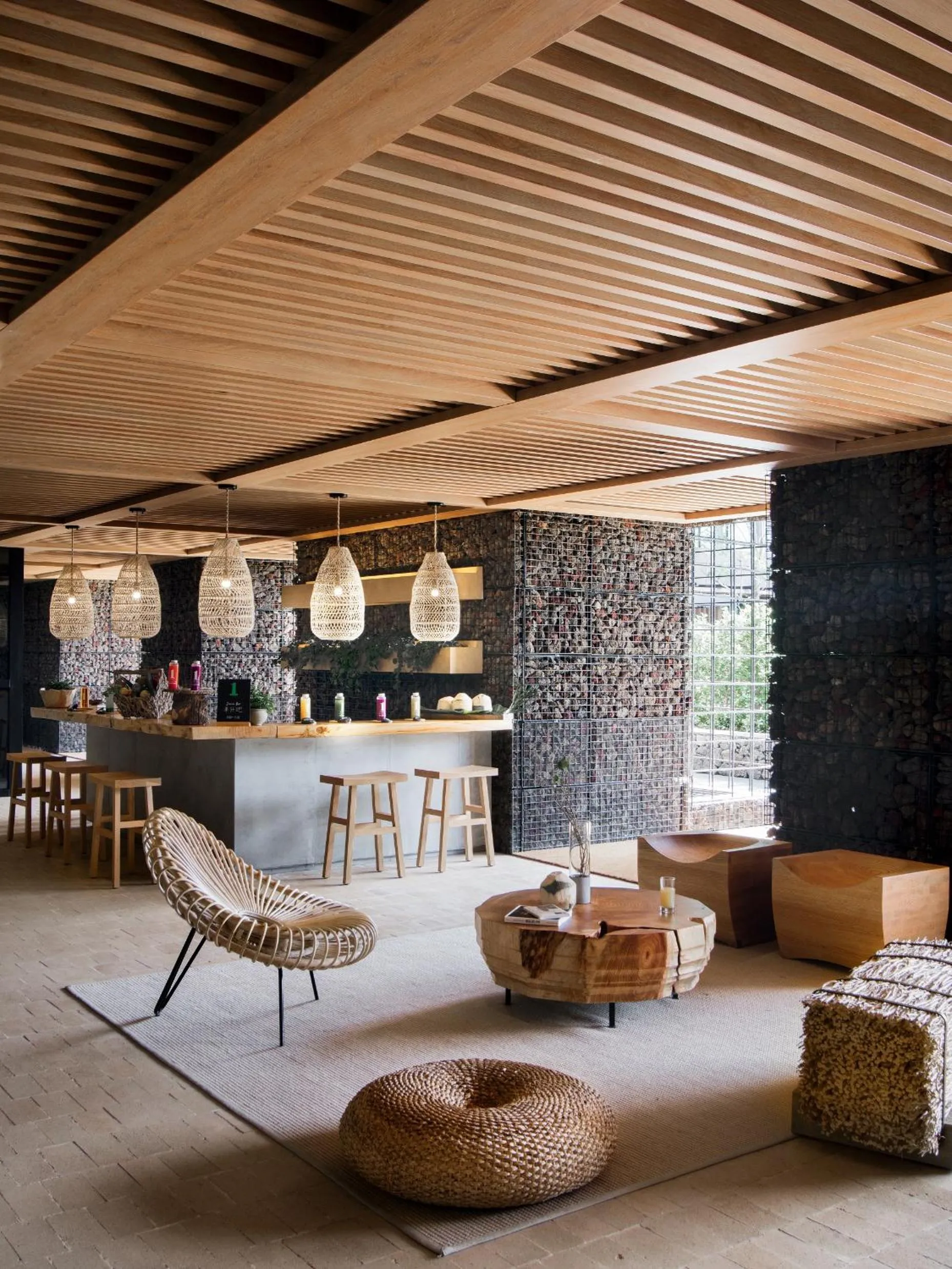 Seating area in Sunshine Yi Hotel Haitang Bay, Sanya, previously a 1 Hotel