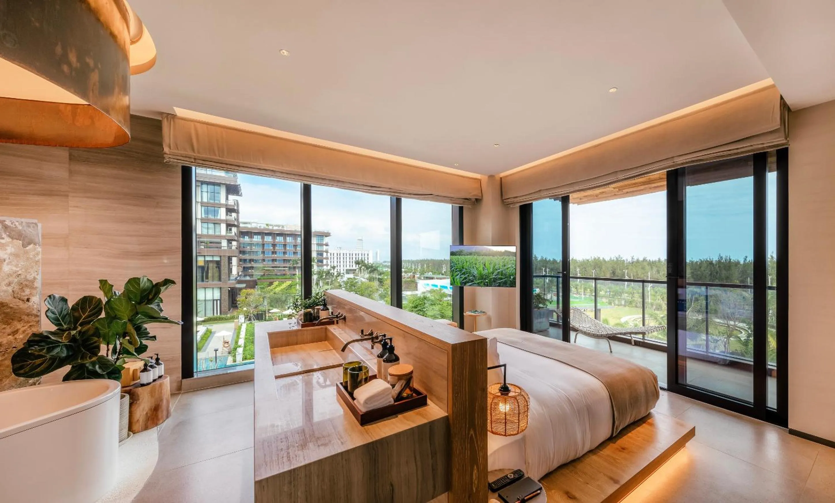 Photo of the whole room in Sunshine Yi Hotel Haitang Bay, Sanya, previously a 1 Hotel