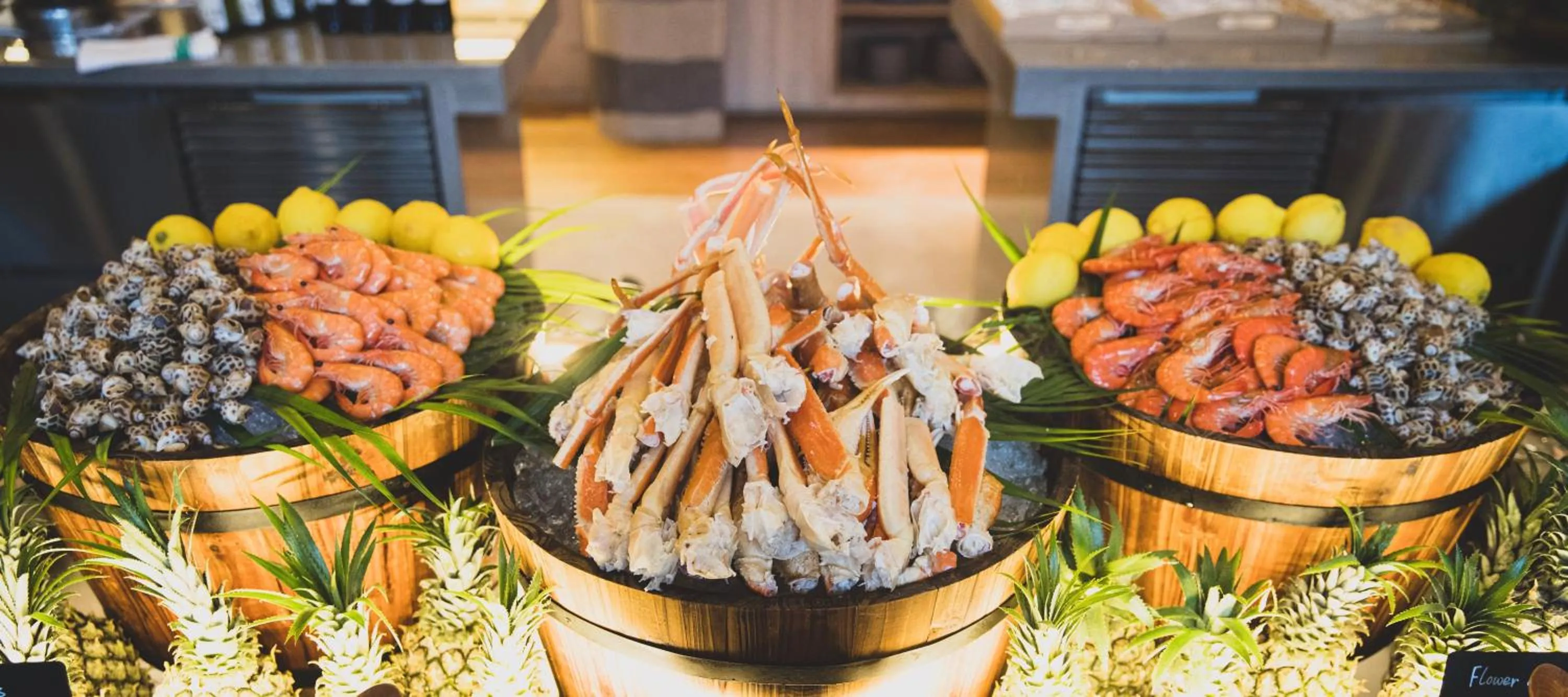 Food in Sunshine Yi Hotel Haitang Bay, Sanya, previously a 1 Hotel