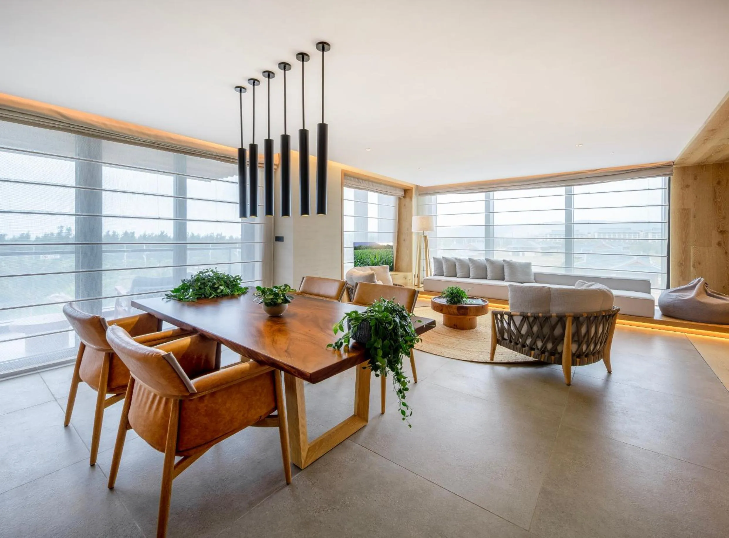 Living room in Sunshine Yi Hotel Haitang Bay, Sanya, previously a 1 Hotel