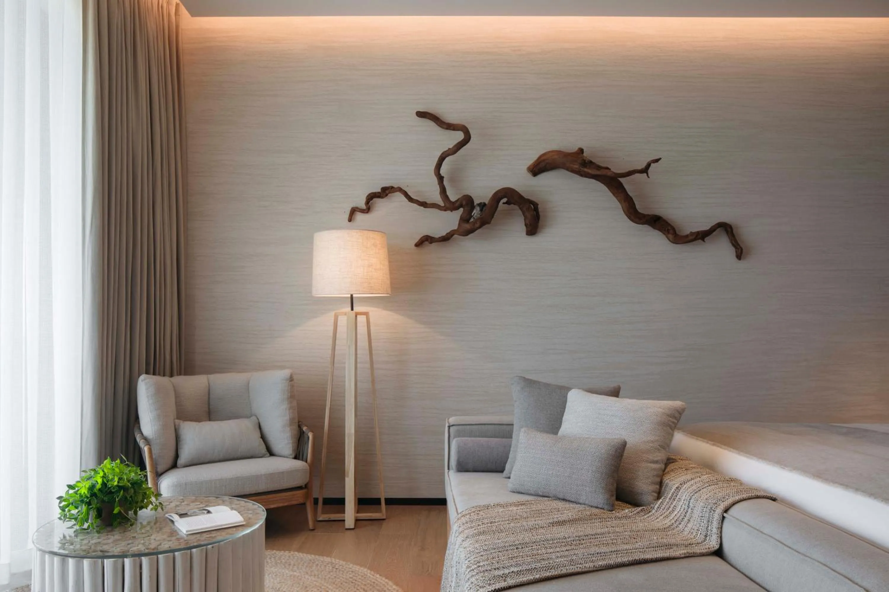 Decorative detail in Sunshine Yi Hotel Haitang Bay, Sanya, previously a 1 Hotel