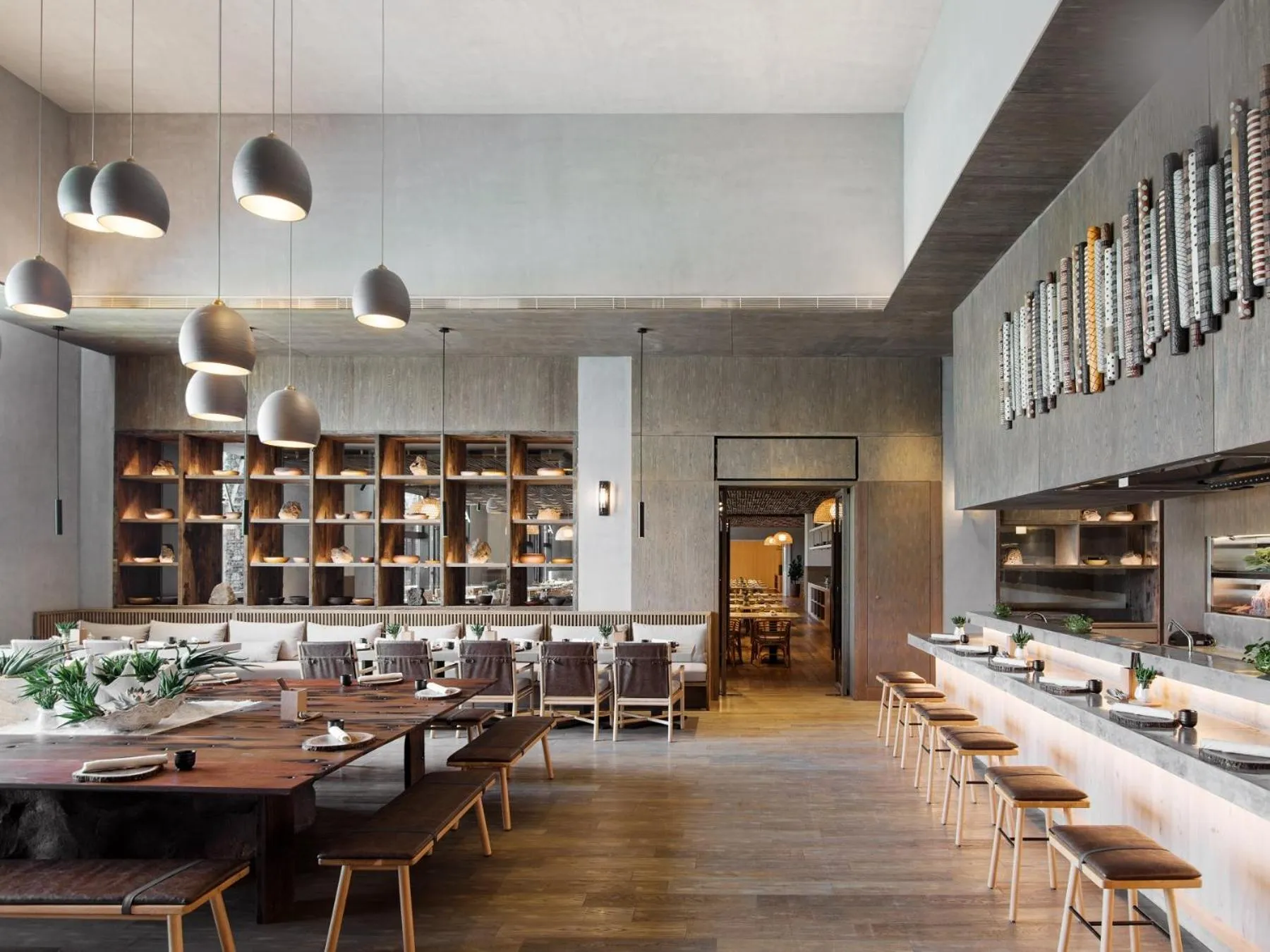 Restaurant/places to eat in Sunshine Yi Hotel Haitang Bay, Sanya, previously a 1 Hotel