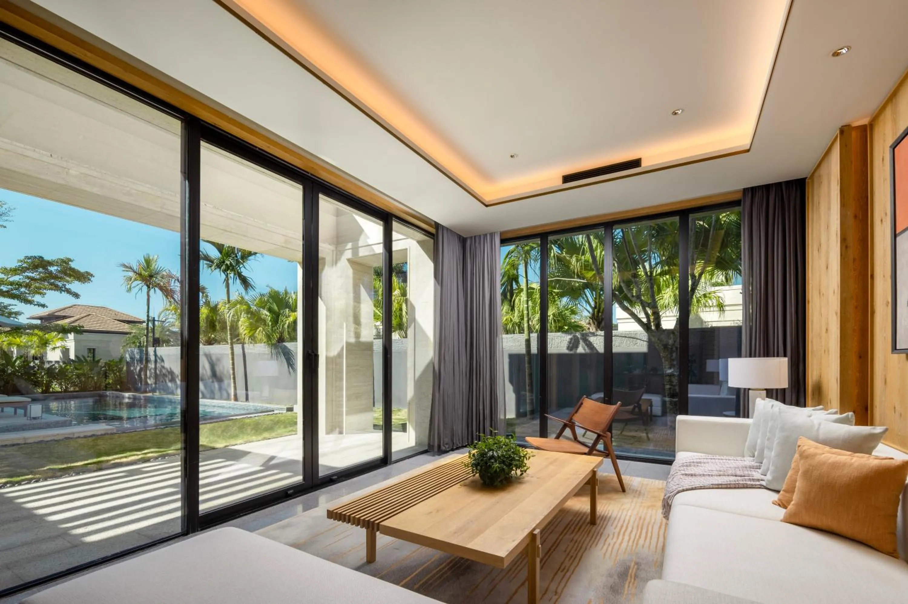 Living room in Sunshine Yi Hotel Haitang Bay, Sanya, previously a 1 Hotel