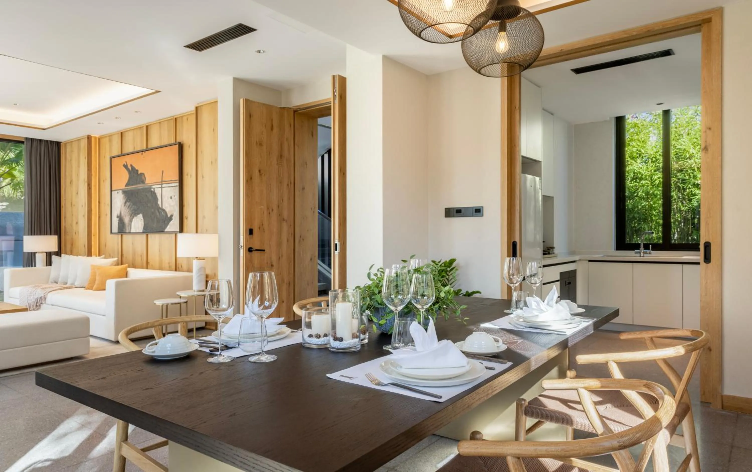 Dining area in Sunshine Yi Hotel Haitang Bay, Sanya, previously a 1 Hotel
