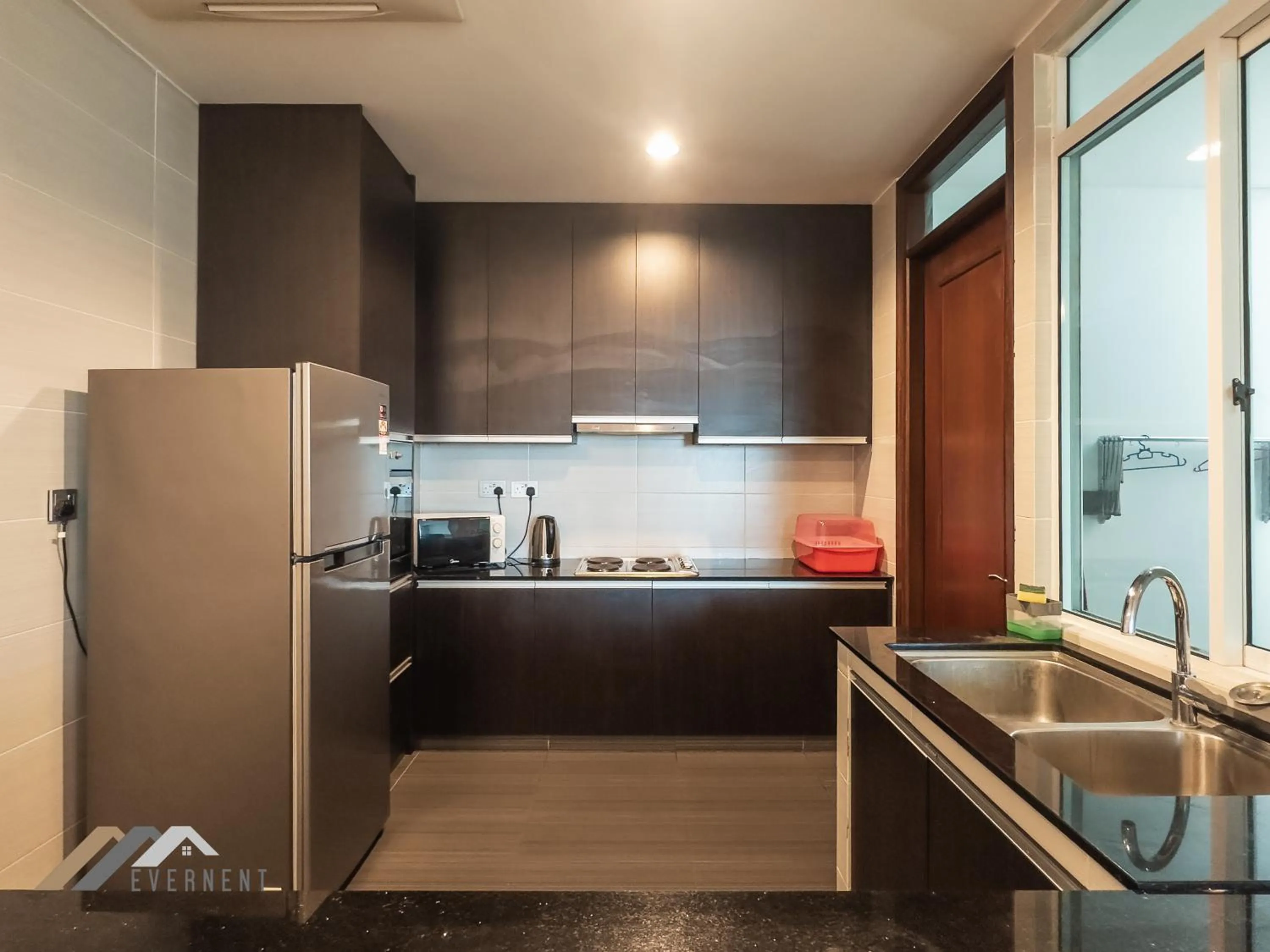 kitchen in Bay Resort by Evernent