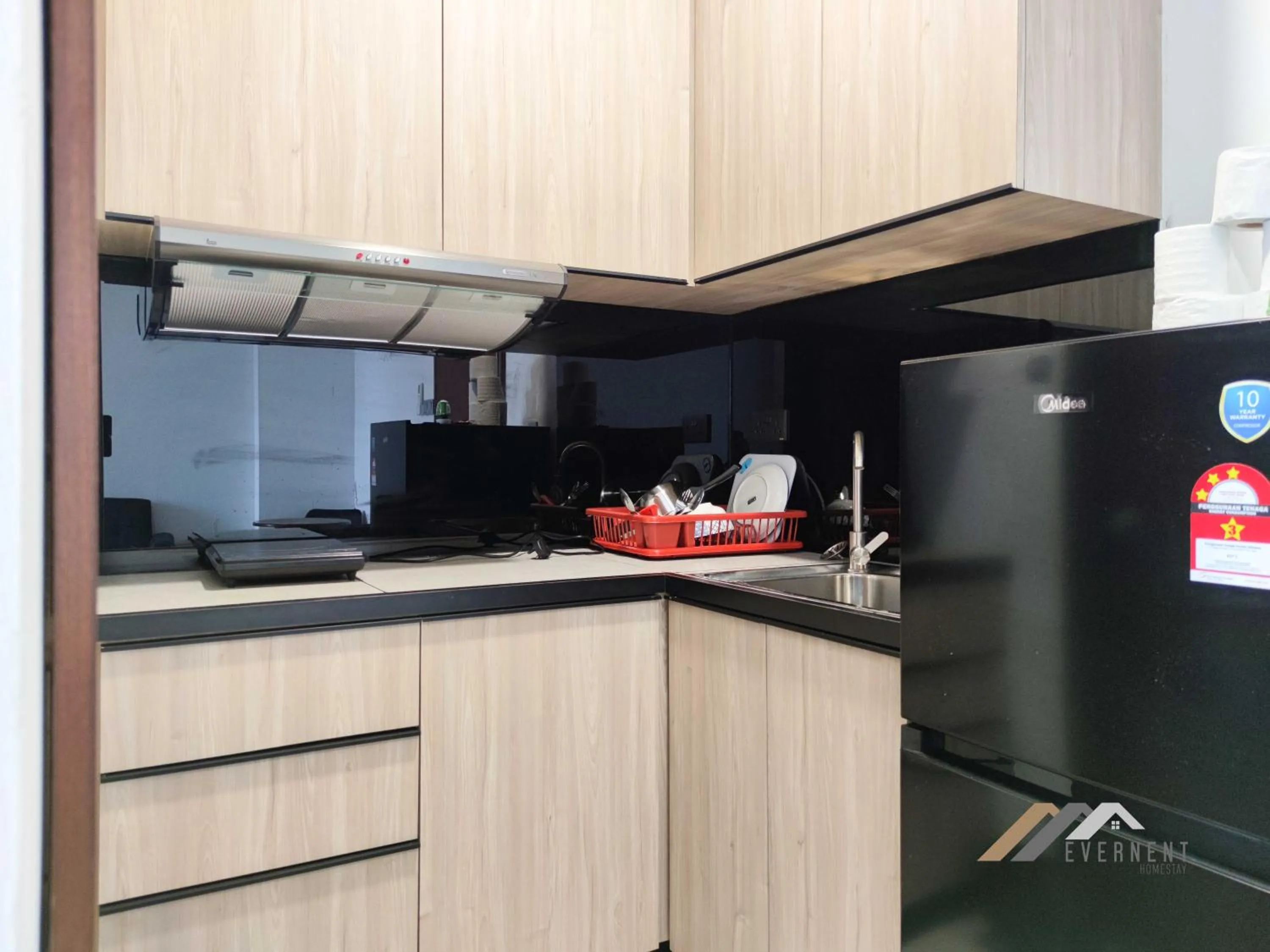 Kitchen or kitchenette in Bay Resort by Evernent