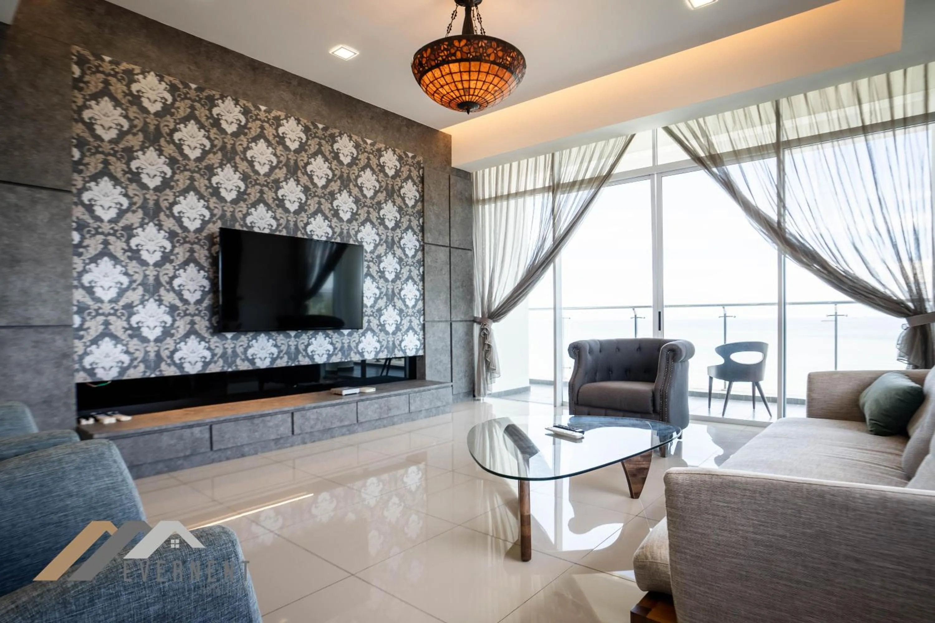 Living room in Bay Resort by Evernent