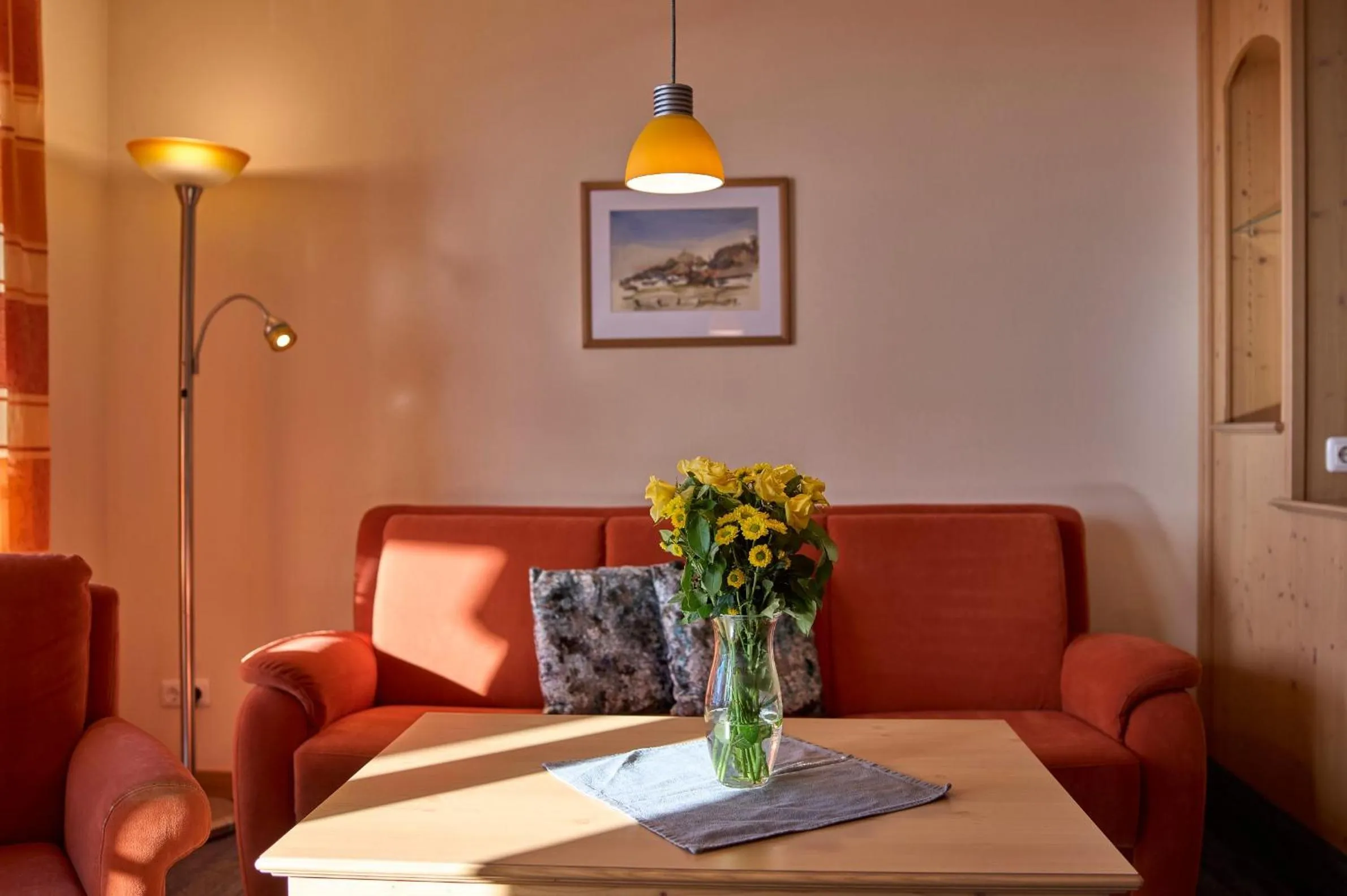 Seating area in Panoramahotel Grobauer