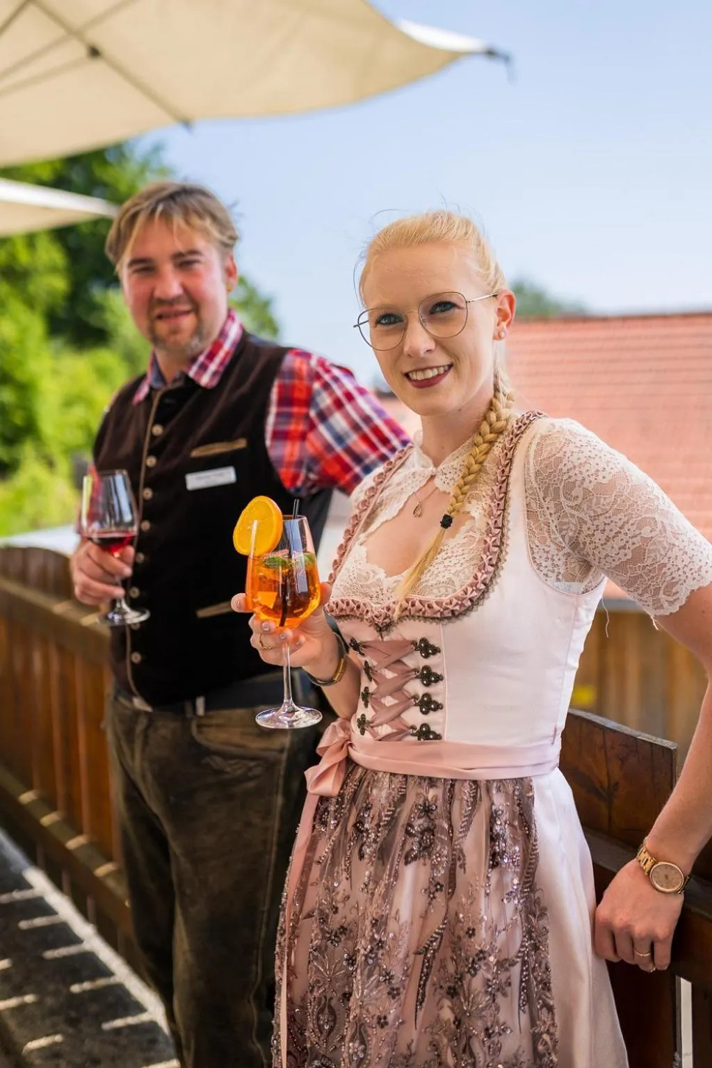 People in Panoramahotel Grobauer