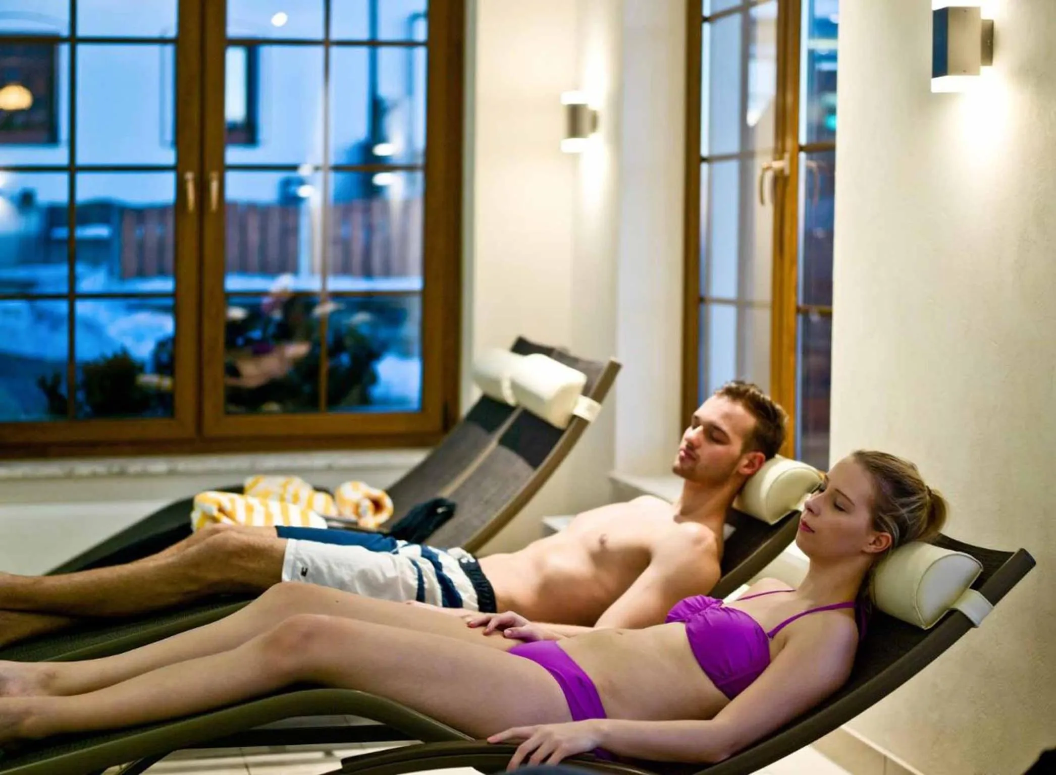 Spa and wellness centre/facilities in Panoramahotel Grobauer