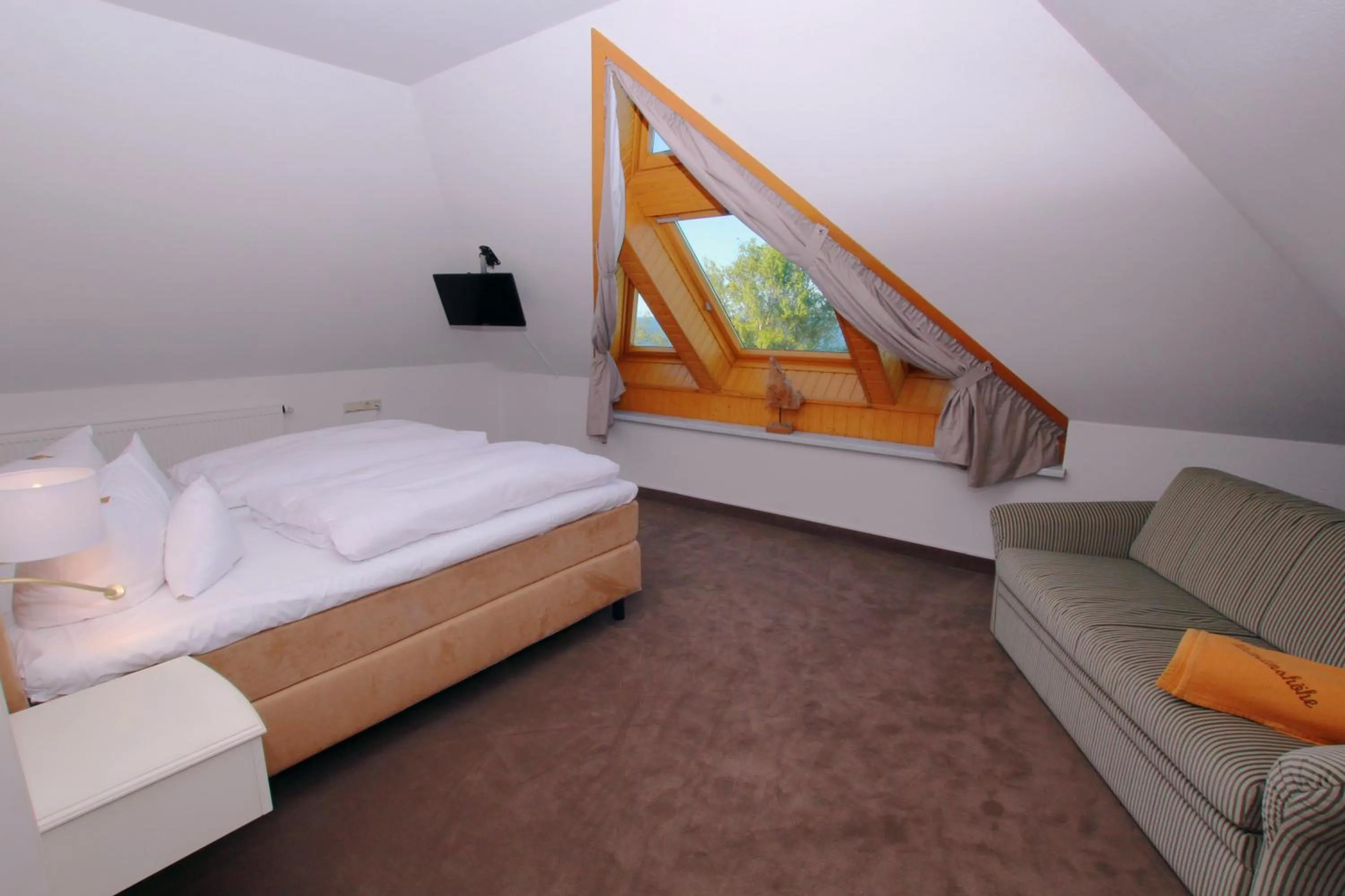 Bed in Hotel Wilhelmshöhe