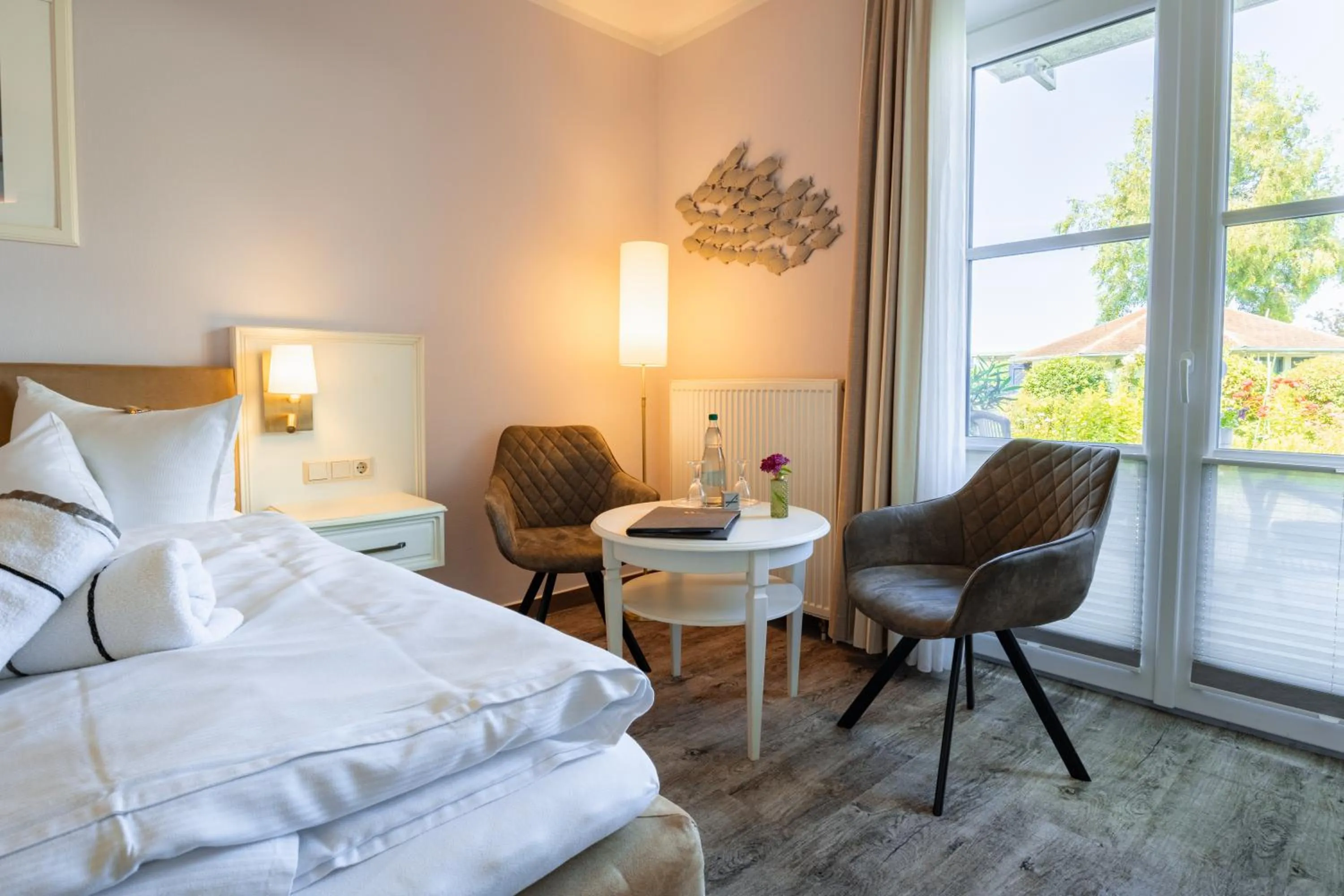 Bed in Hotel Wilhelmshöhe