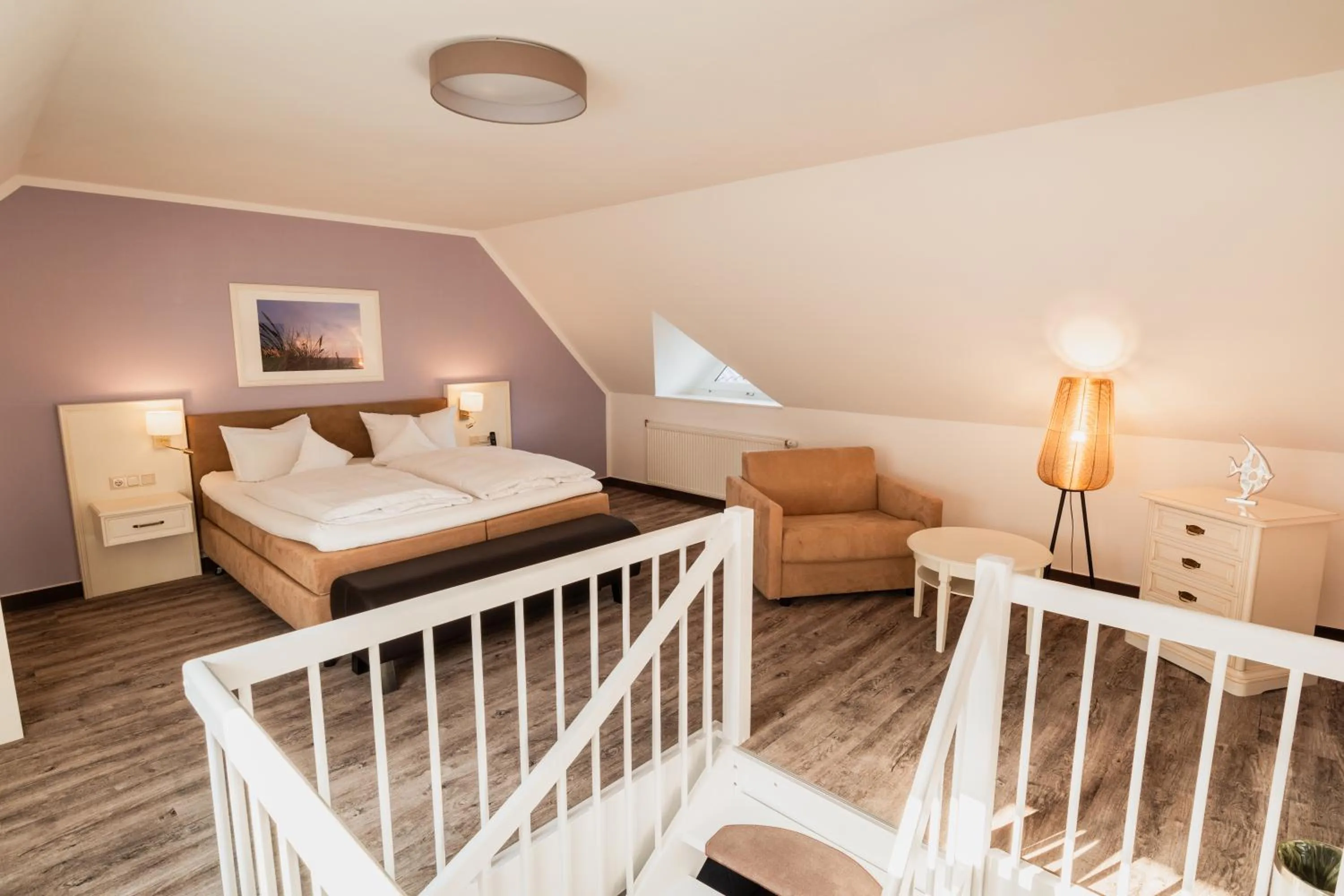 Bed in Hotel Wilhelmshöhe