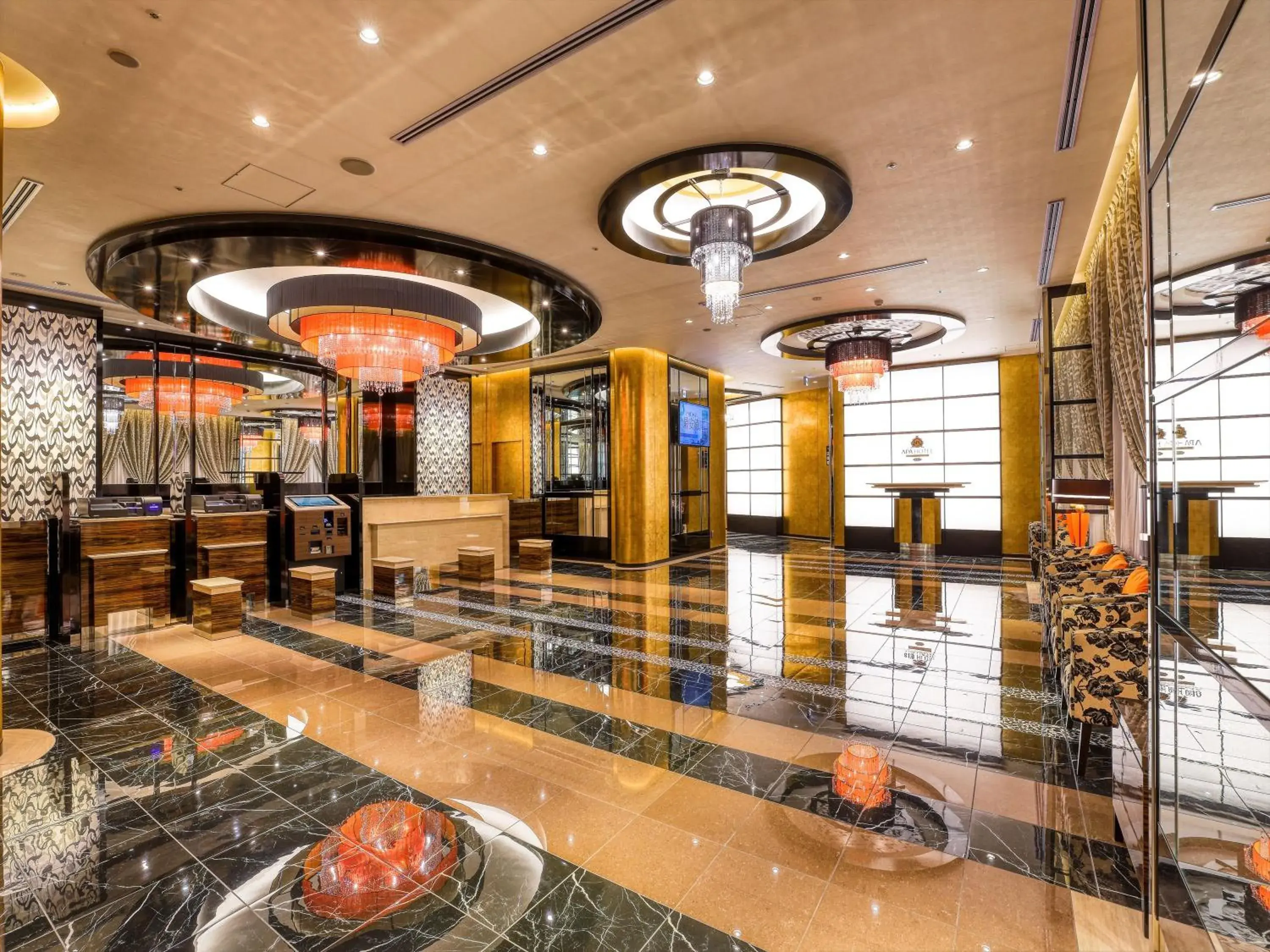 Lobby or reception in APA Hotel Takaoka Ekimae Lobby or reception in APA Hotel Takaoka Ekimae