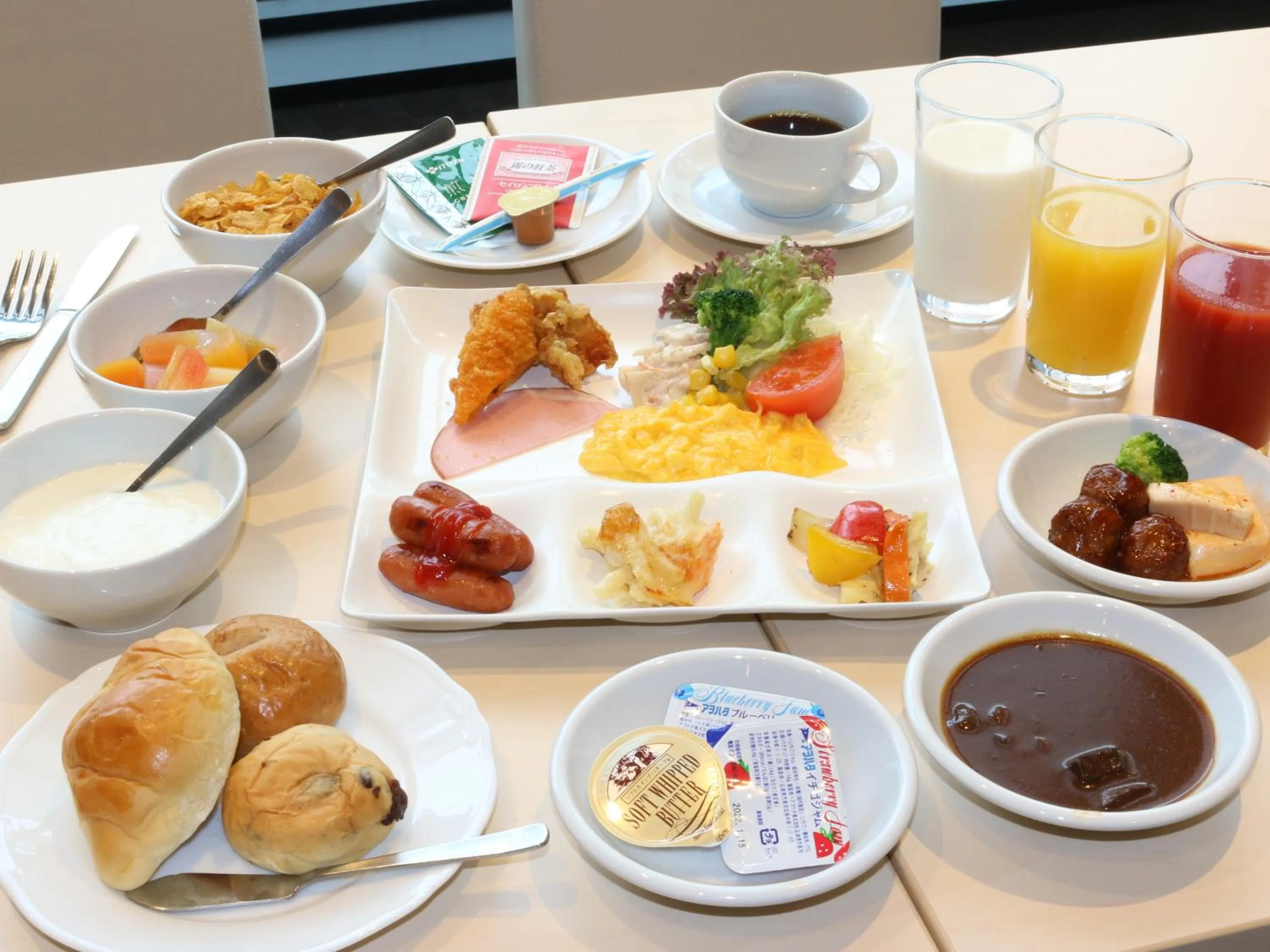 Breakfast in APA Hotel Takaoka Ekimae