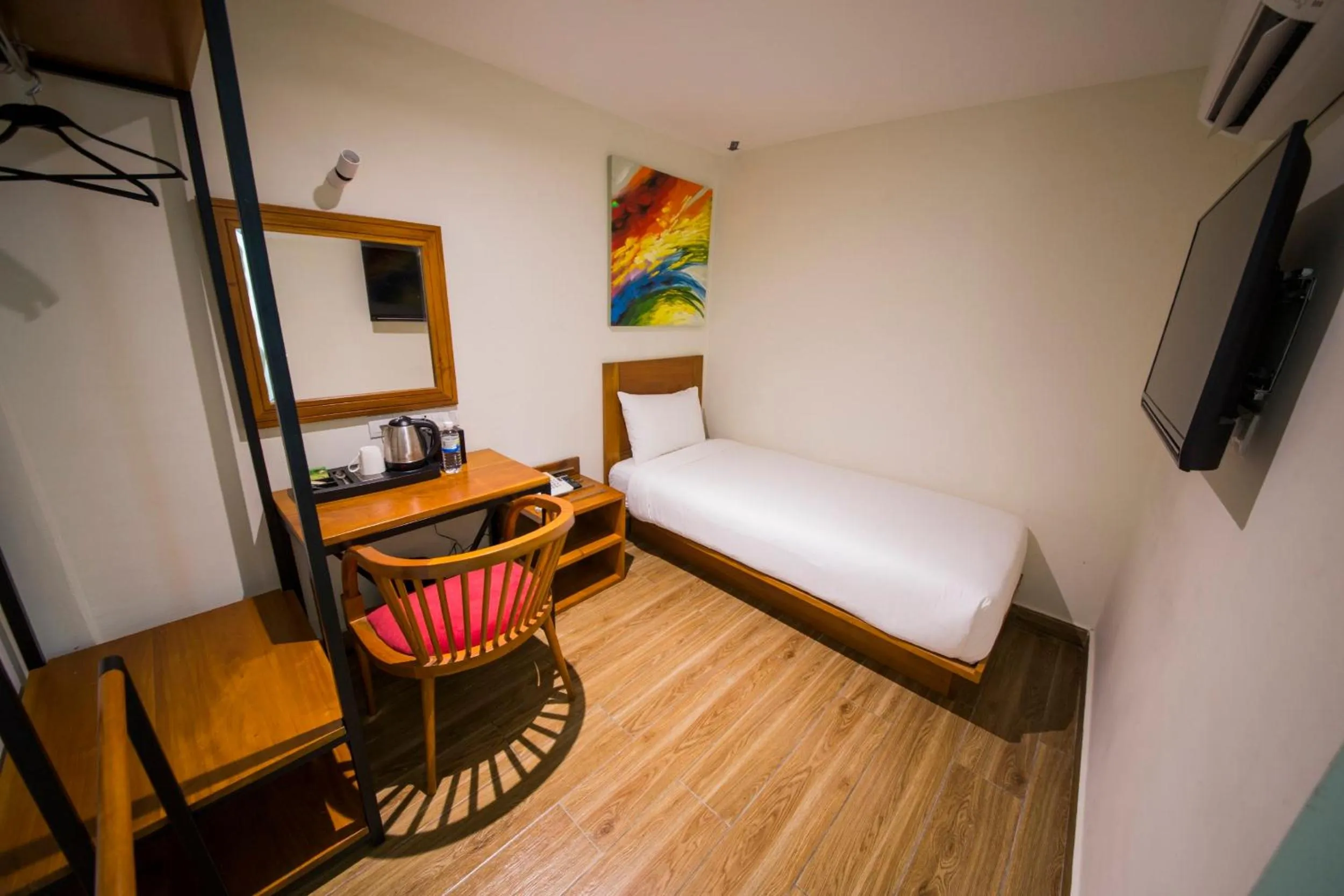 TV and multimedia, Bed in The Point Boutique Hotel