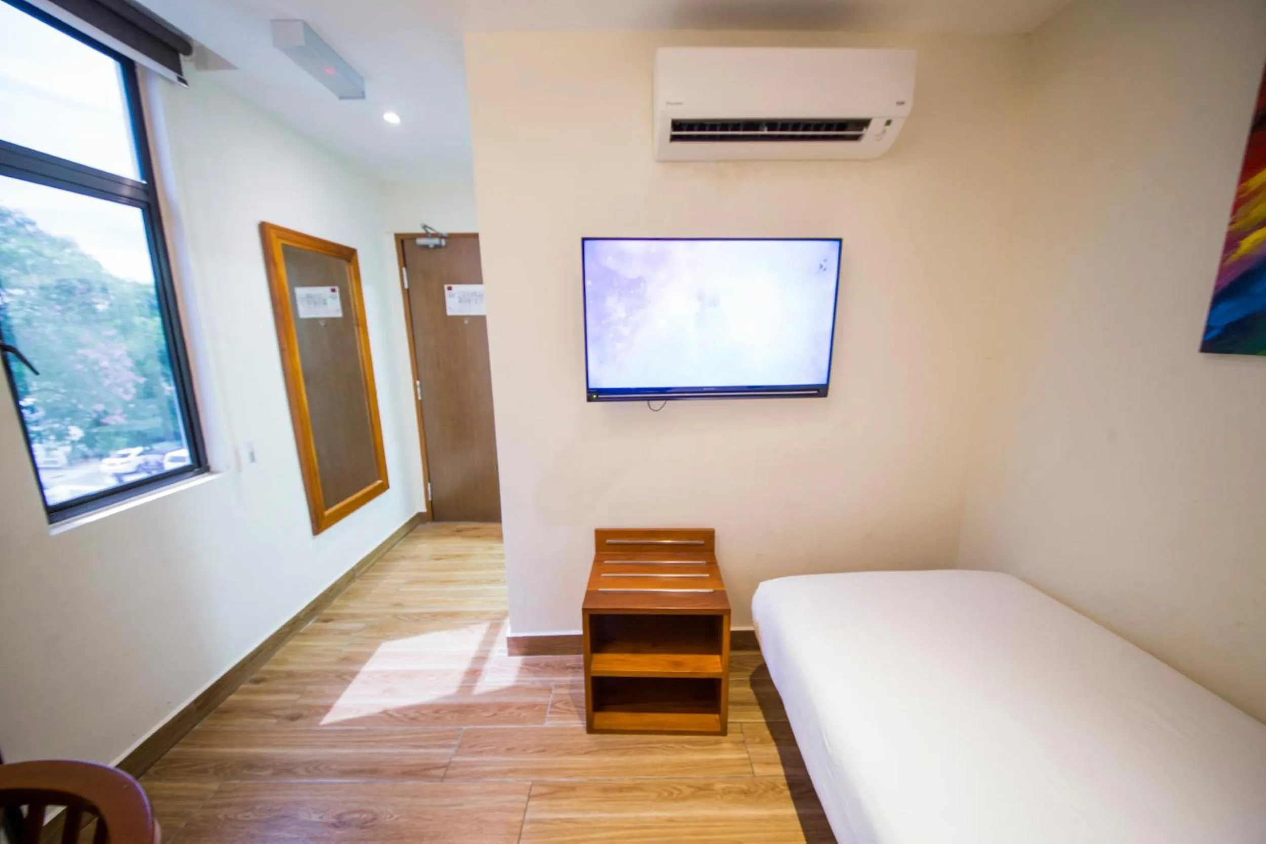 TV and multimedia, Bed in The Point Boutique Hotel