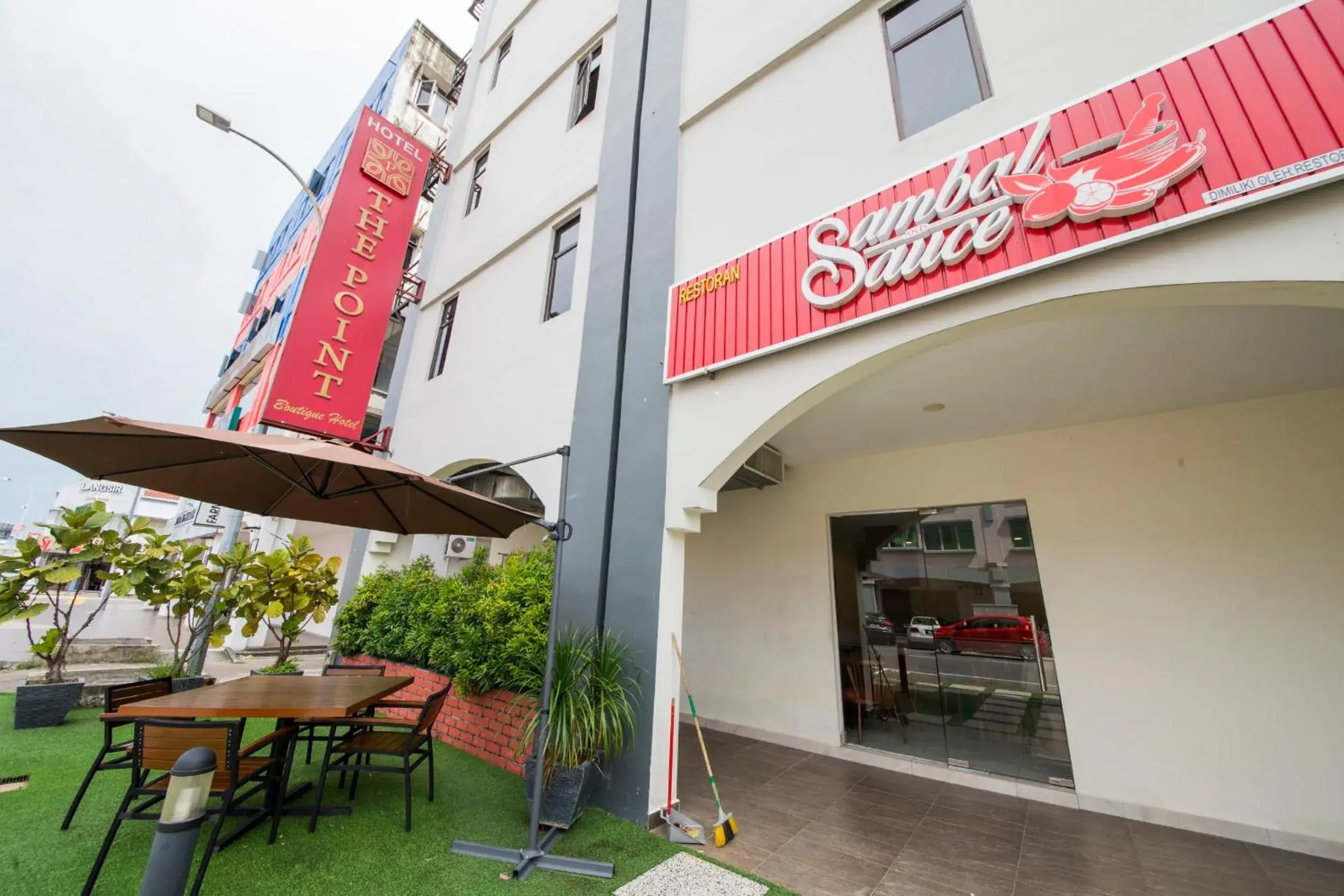 Property building in The Point Boutique Hotel Property building in The Point Boutique Hotel