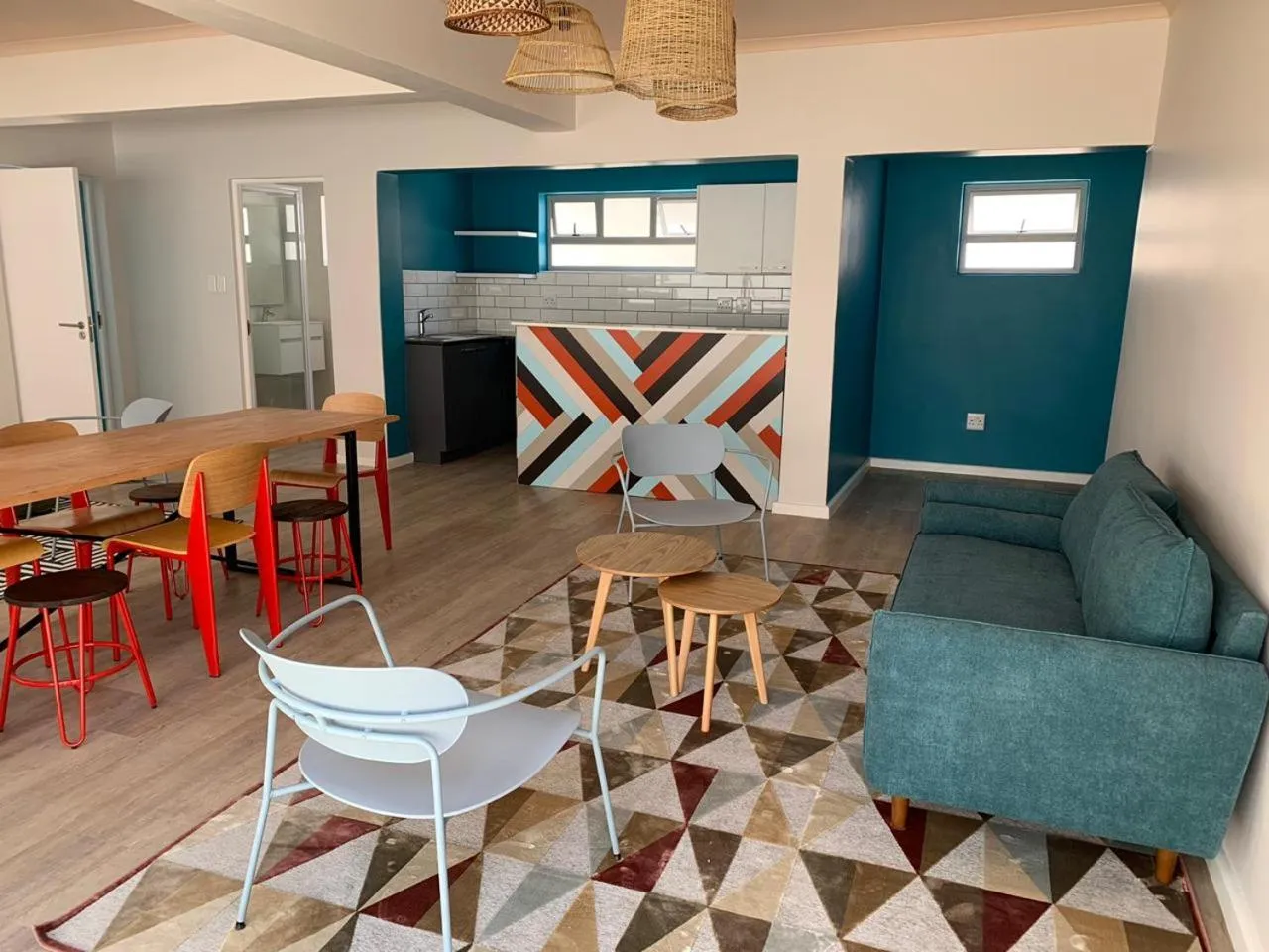 Living room in CURIOCITY Green Point