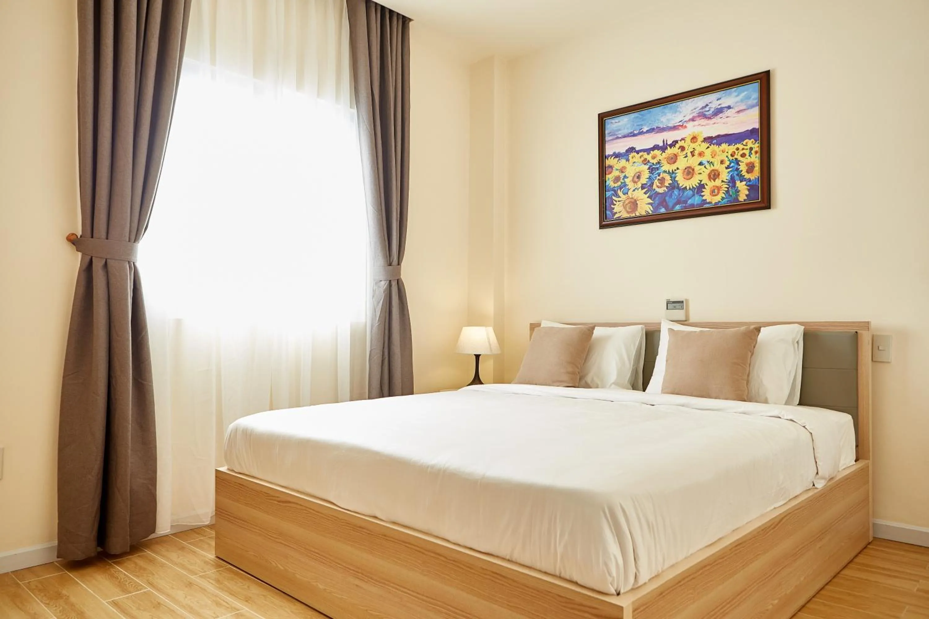 Bed in 8B Aparthotel