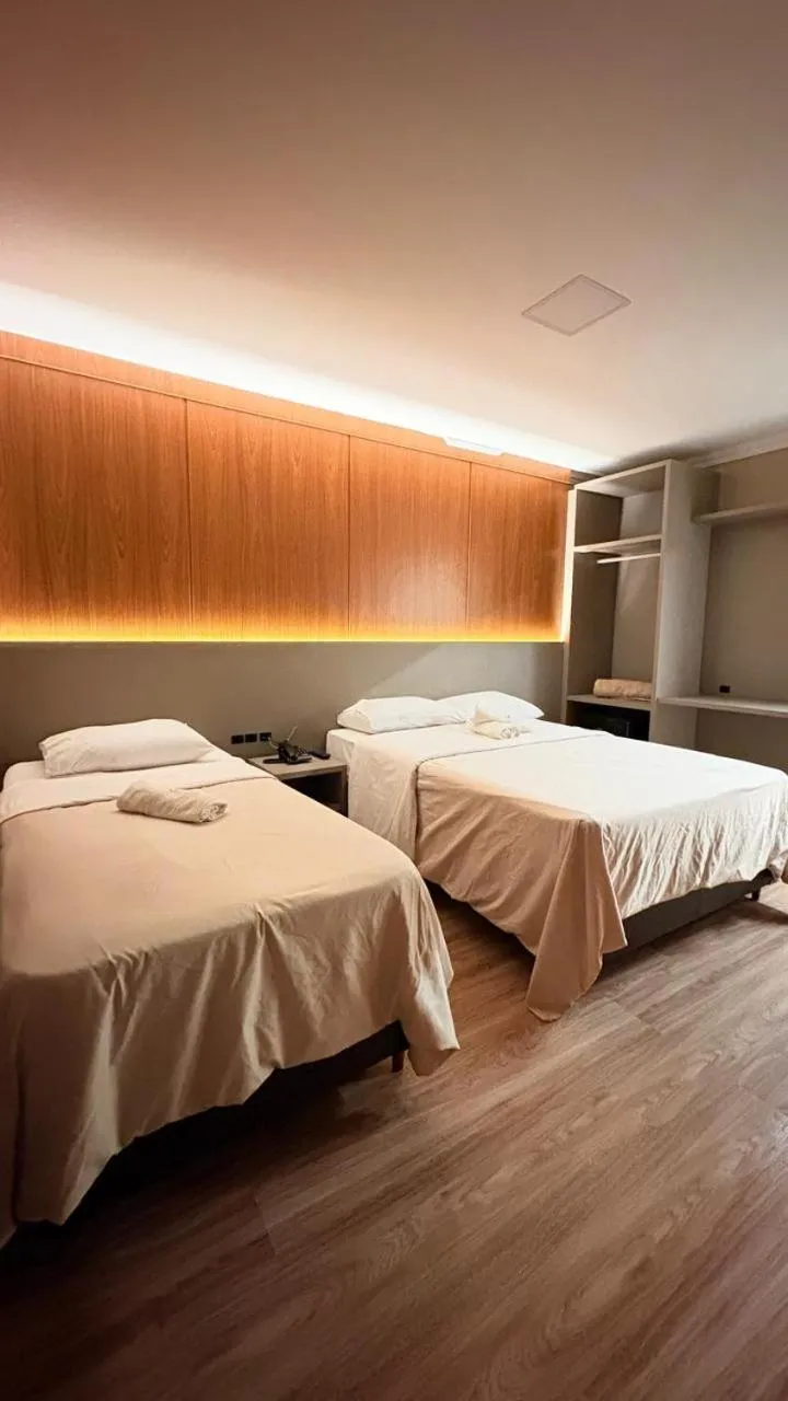 Bed in Hotel Lorimar