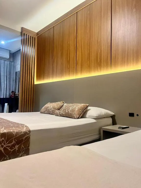 Bed in Hotel Lorimar