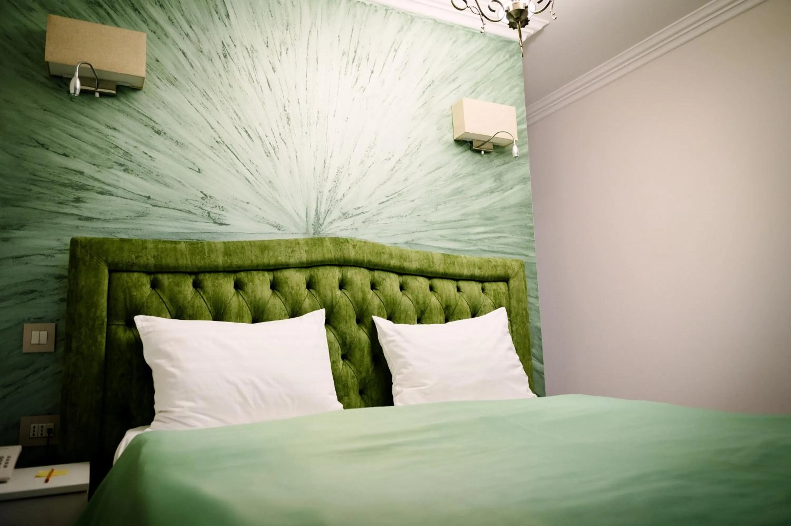 Bed in Hotel La Belle Epoque