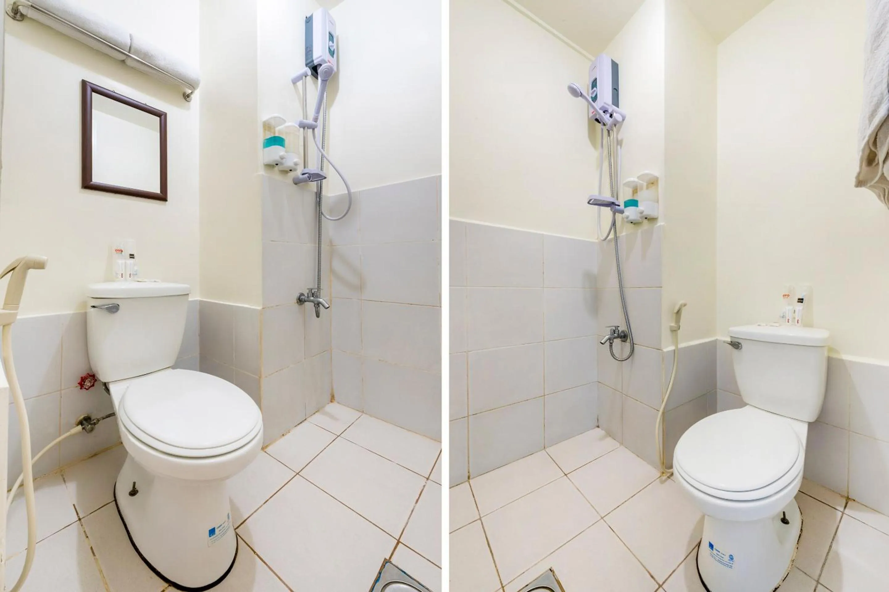 Bathroom in OYO 474 Nizami Condotel