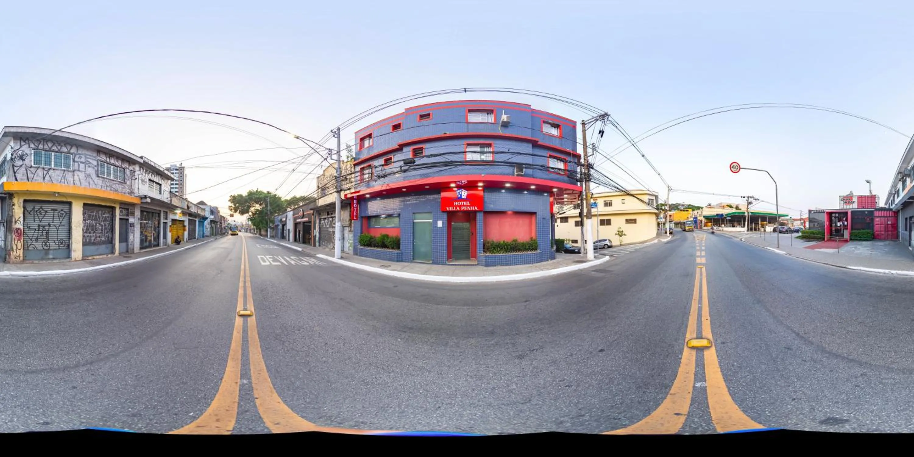 Property building in Hotel Villa da Penha