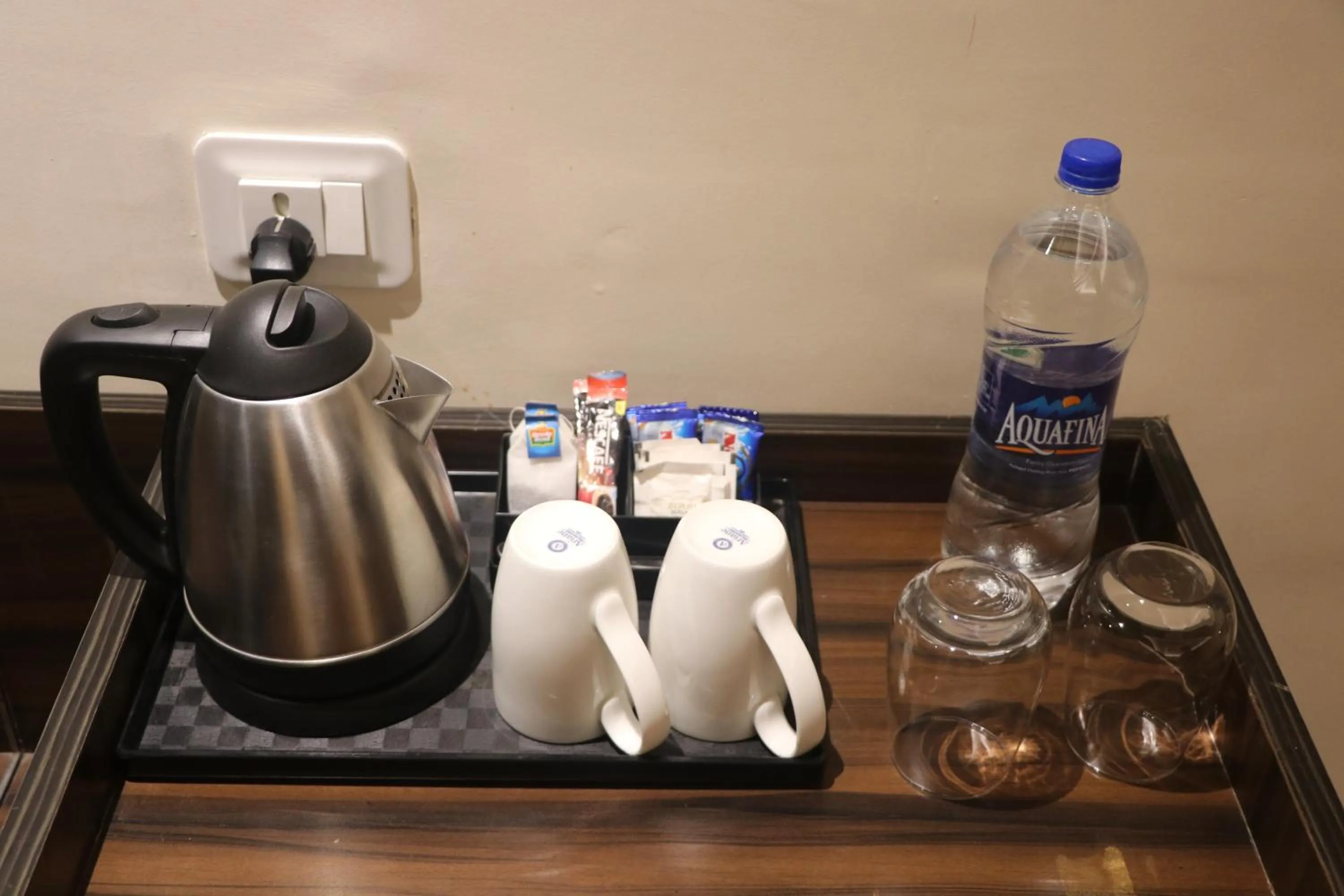 Coffee/tea facilities in Comfort Inn Lakhimpur