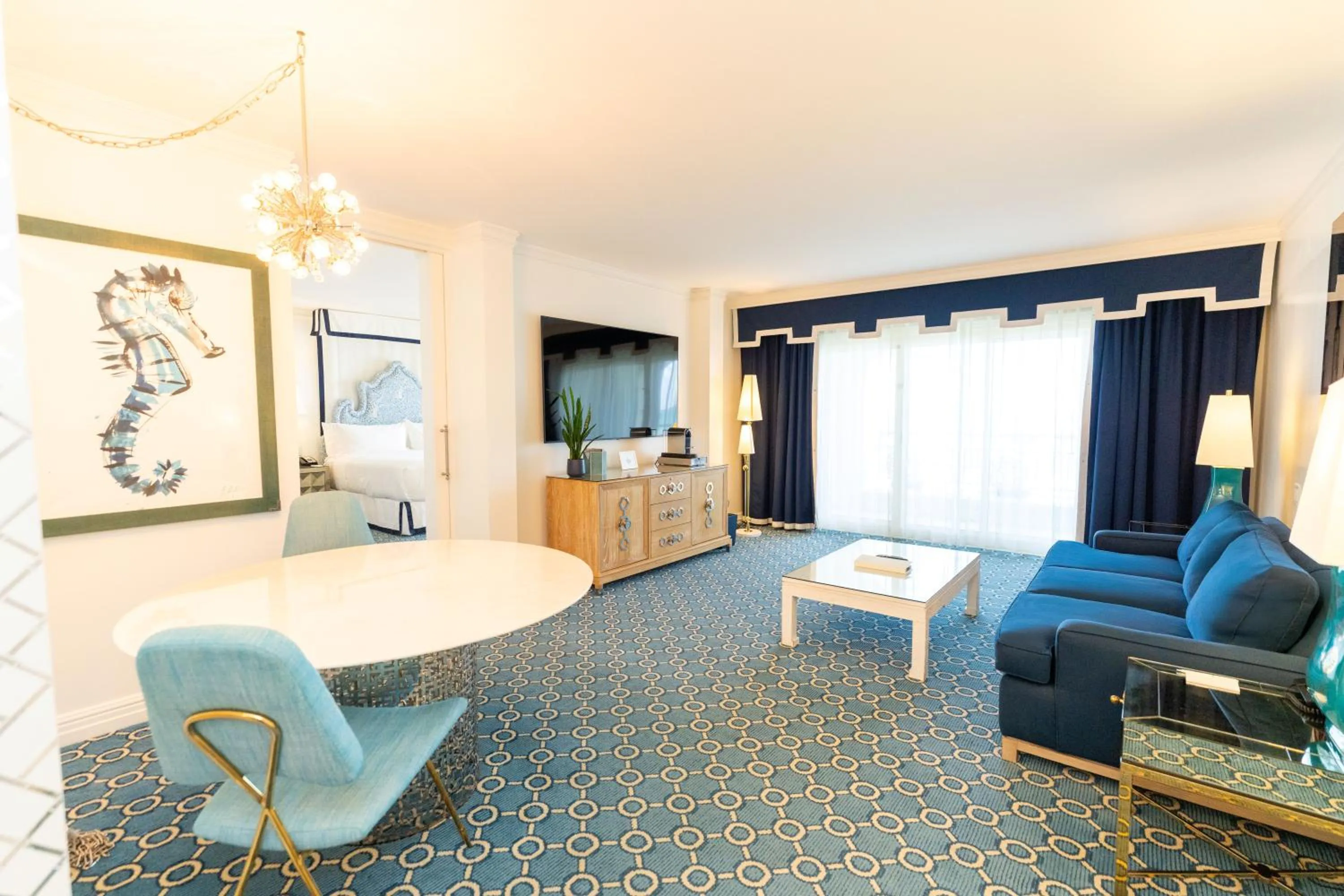 Living room in Eau Palm Beach Resort & Spa