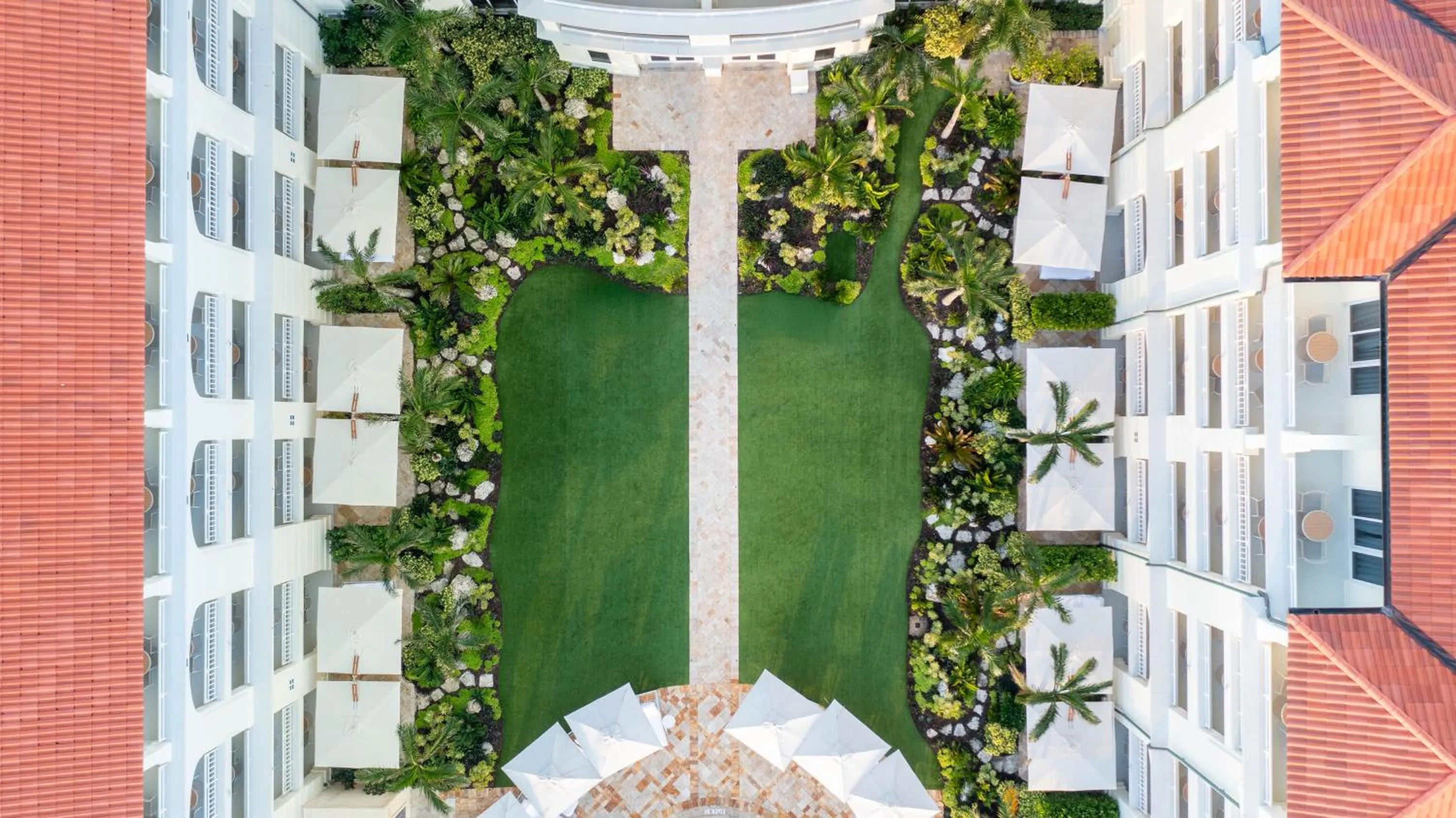 Bird's eye view in Eau Resort & Spa