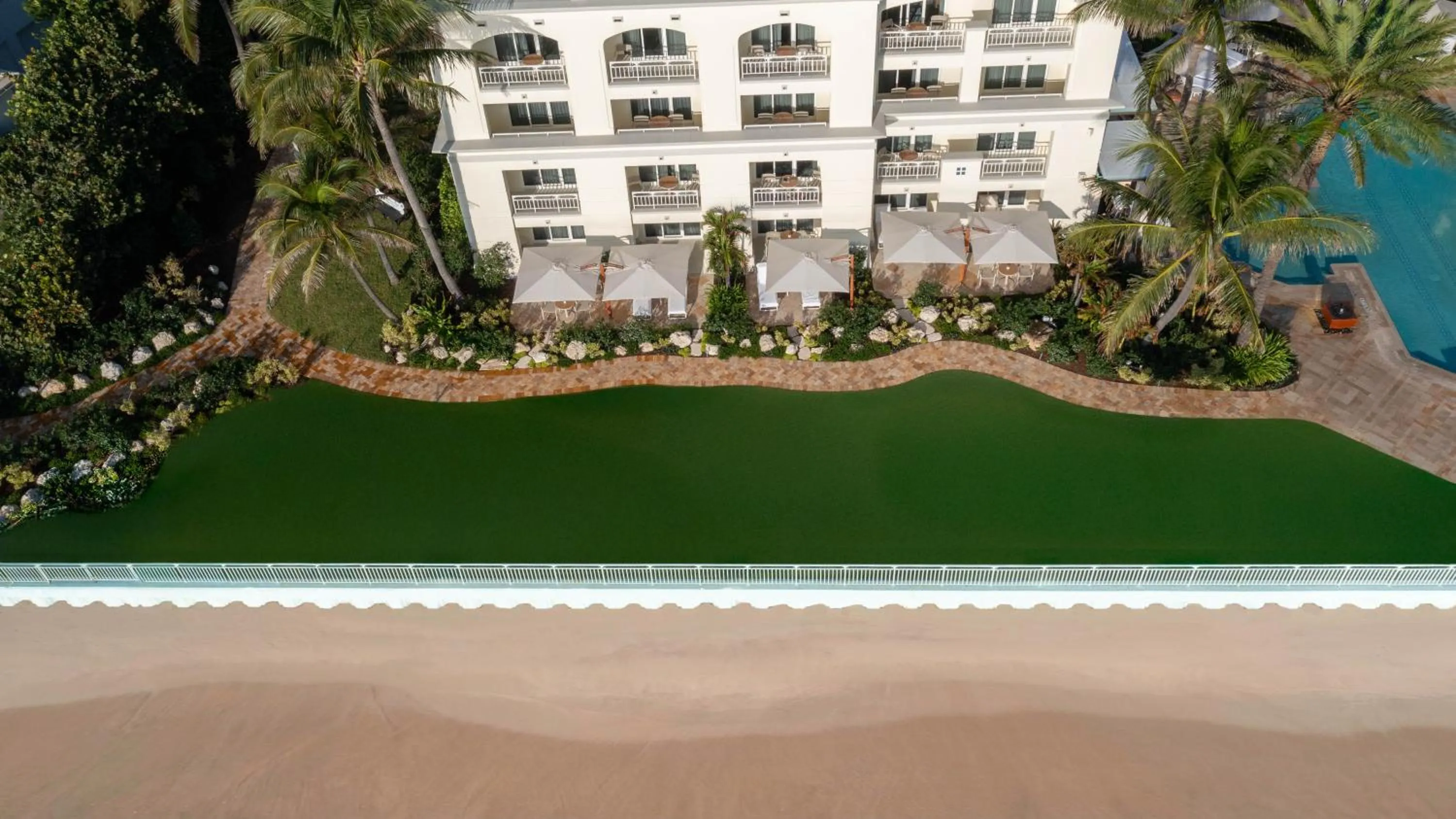 Bird's eye view in Eau Resort & Spa