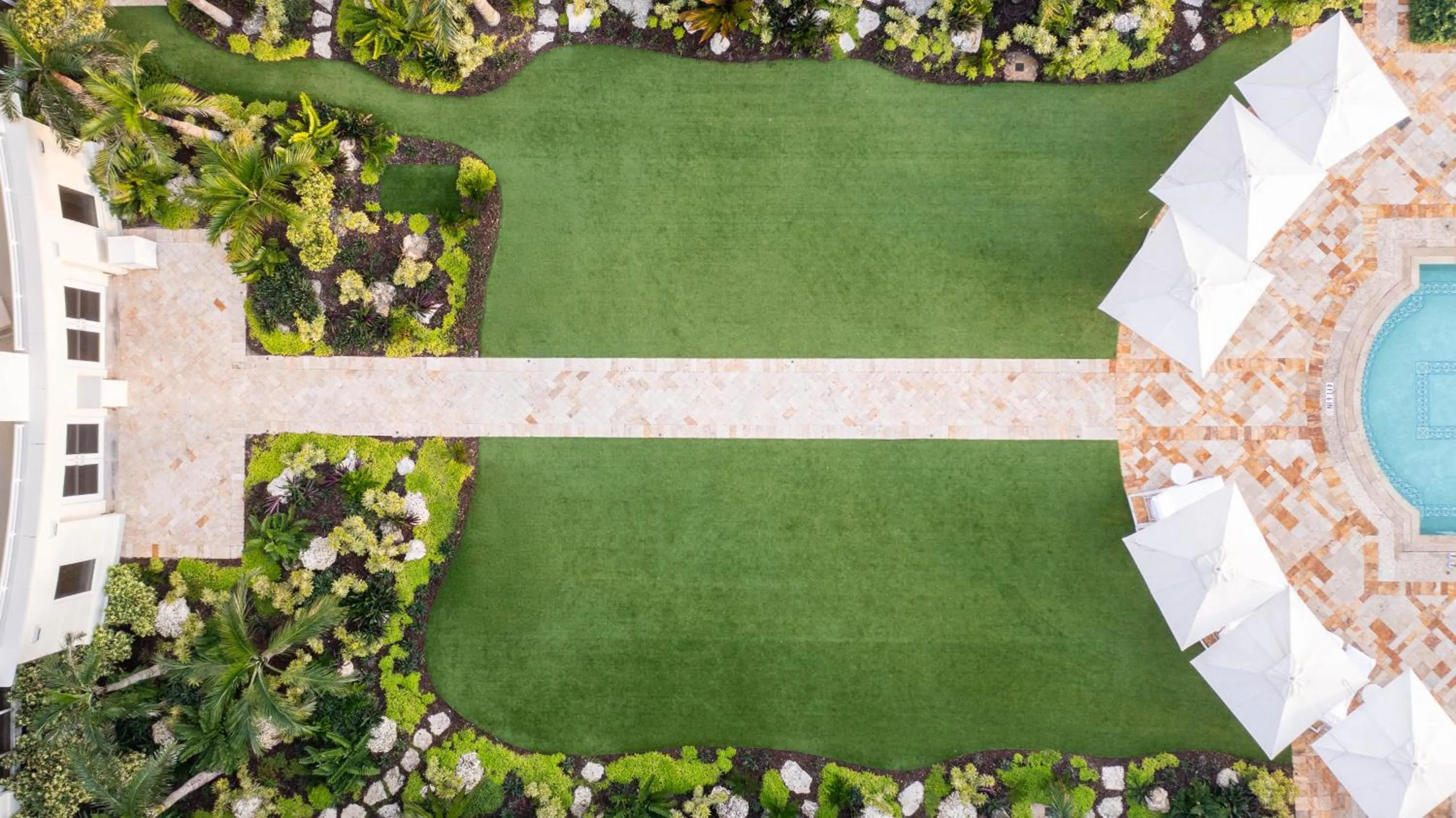 Bird's eye view in Eau Resort & Spa