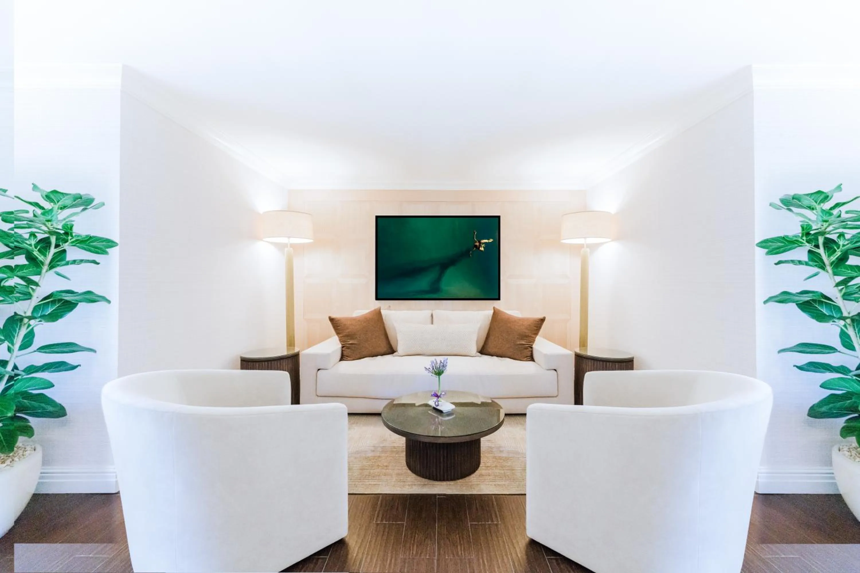 Living room in Eau Resort & Spa