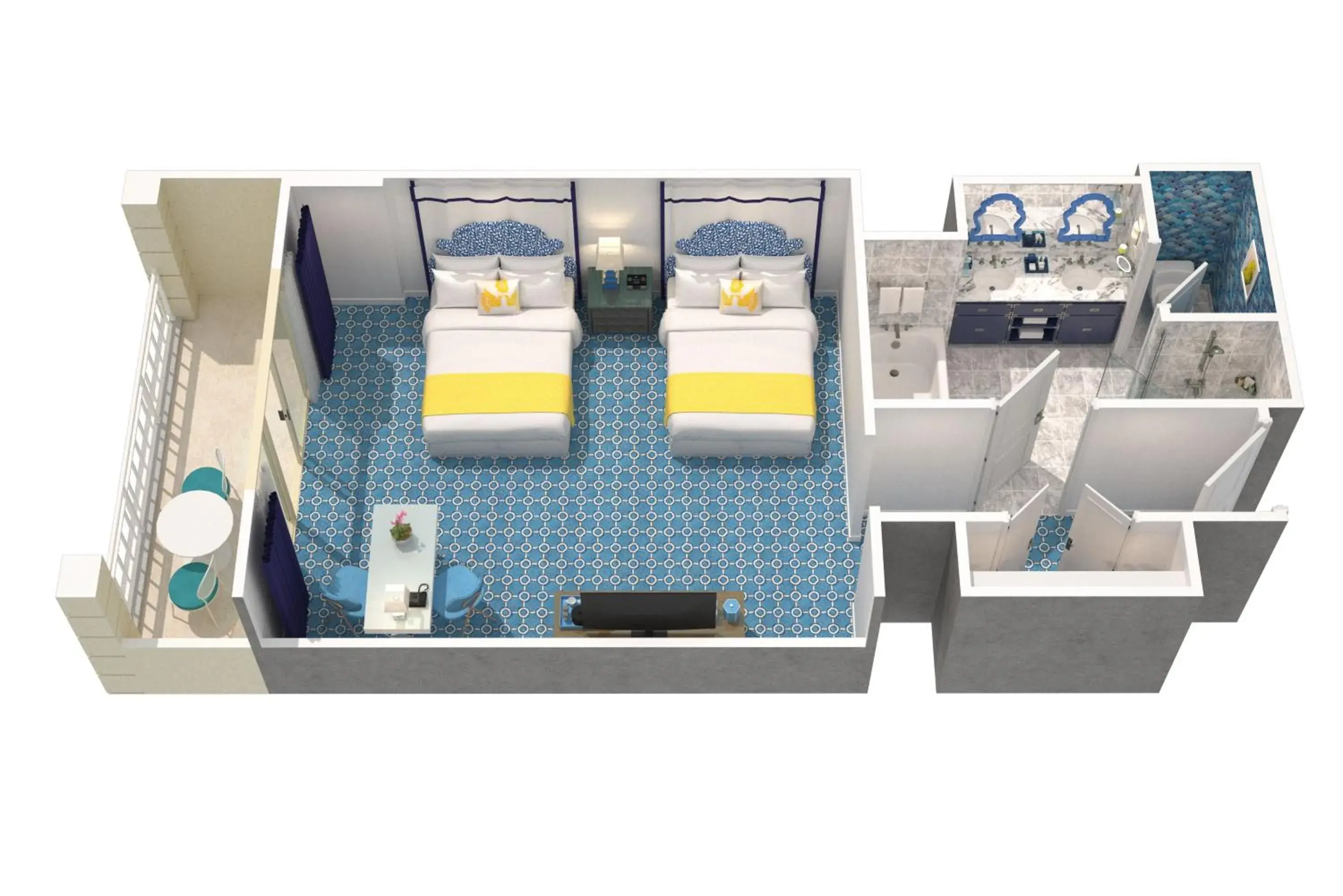 Living room in Eau Palm Beach Resort & Spa Living room in Eau Palm Beach Resort & Spa