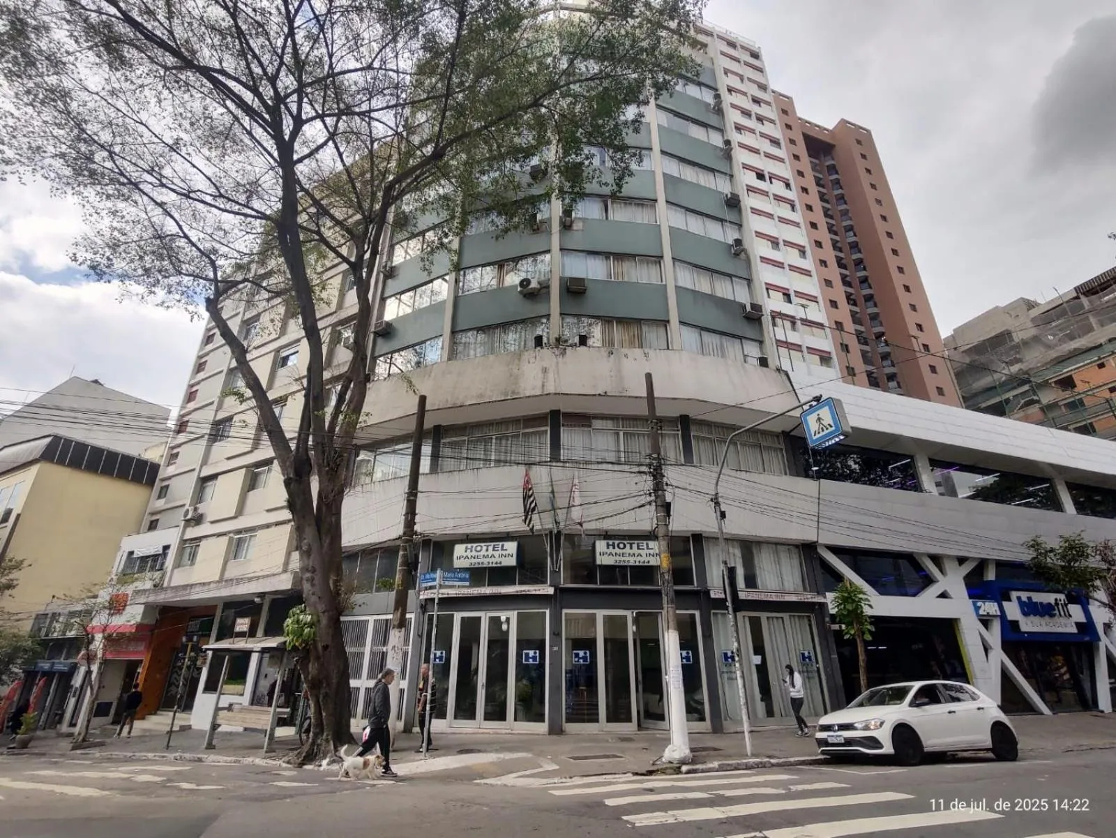 Property building in Hotel Ipanema Inn Higienópolis