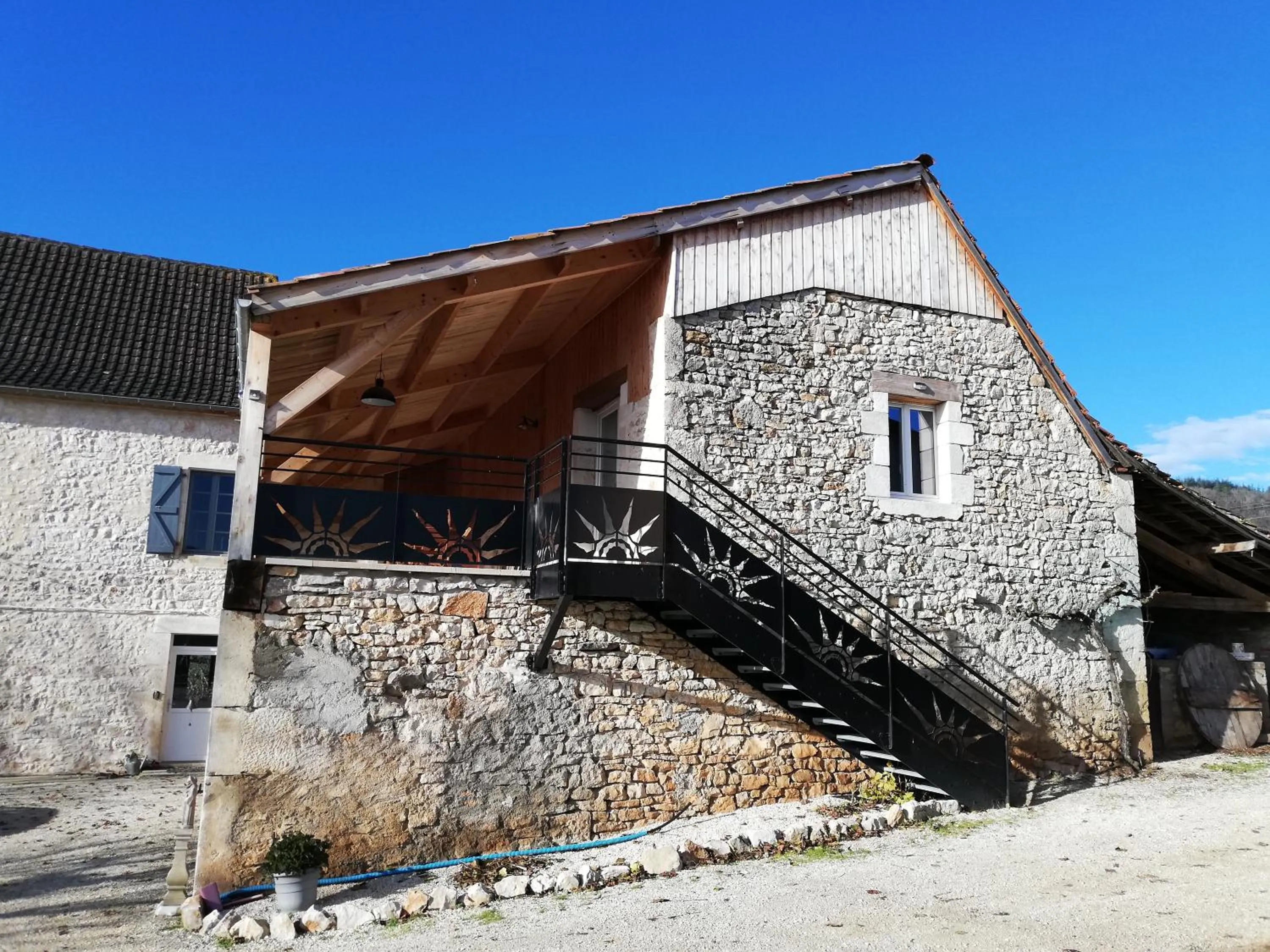 View (from property/room) in Le Puits de Garival