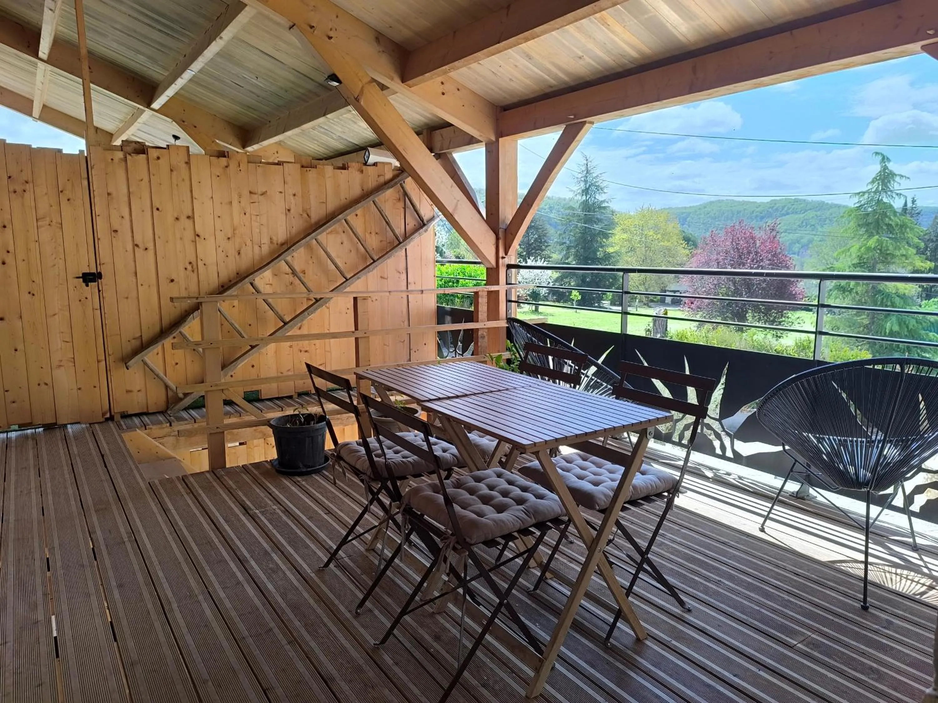 Balcony/Terrace in Le Puits de Garival