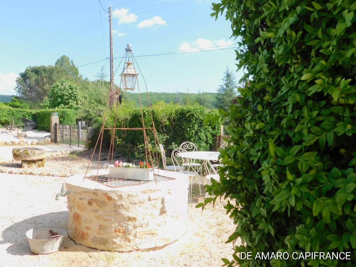 Patio in Le Puits de Garival