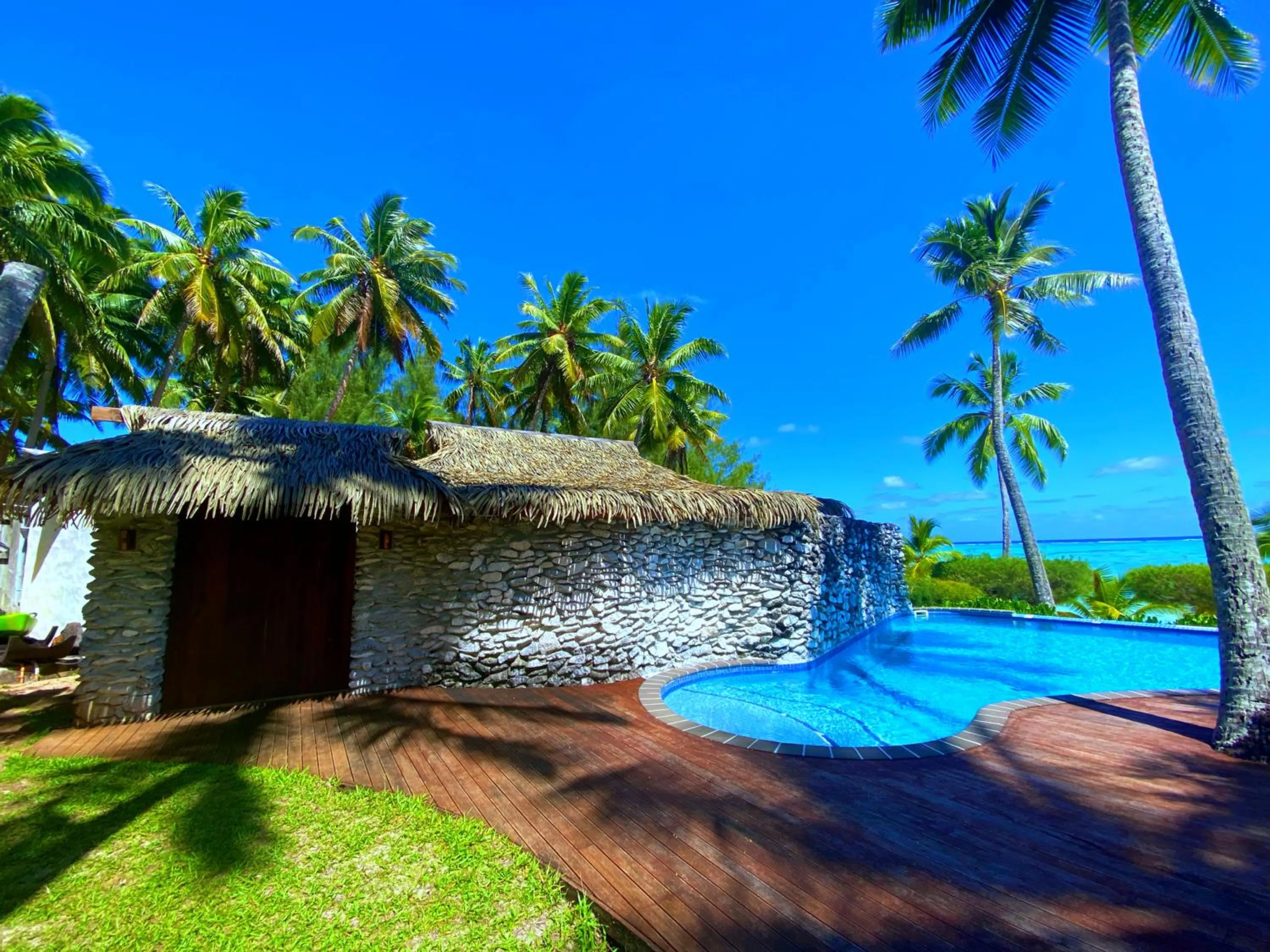 Sea view in Tamanu Beach