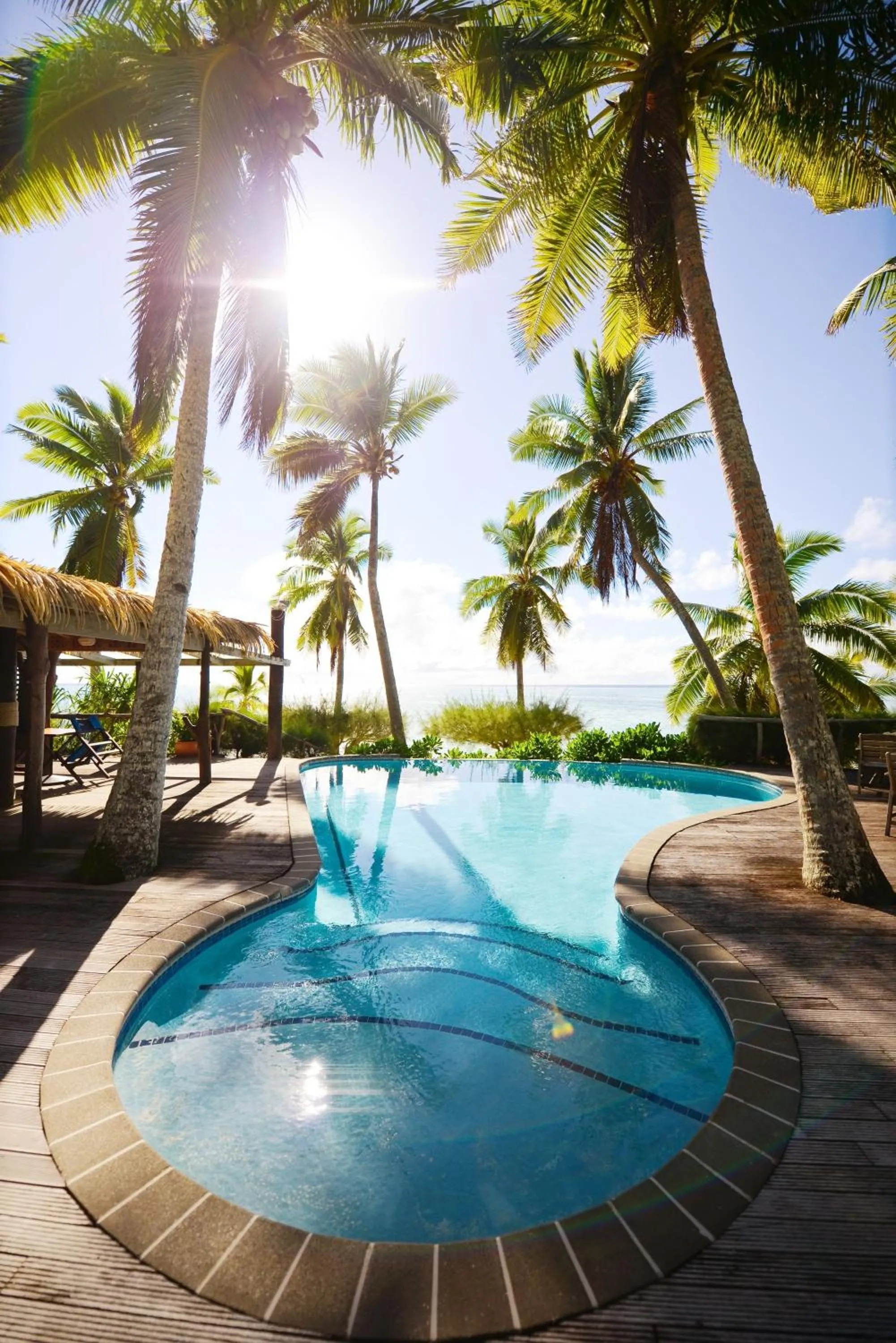 Swimming pool in Tamanu Beach