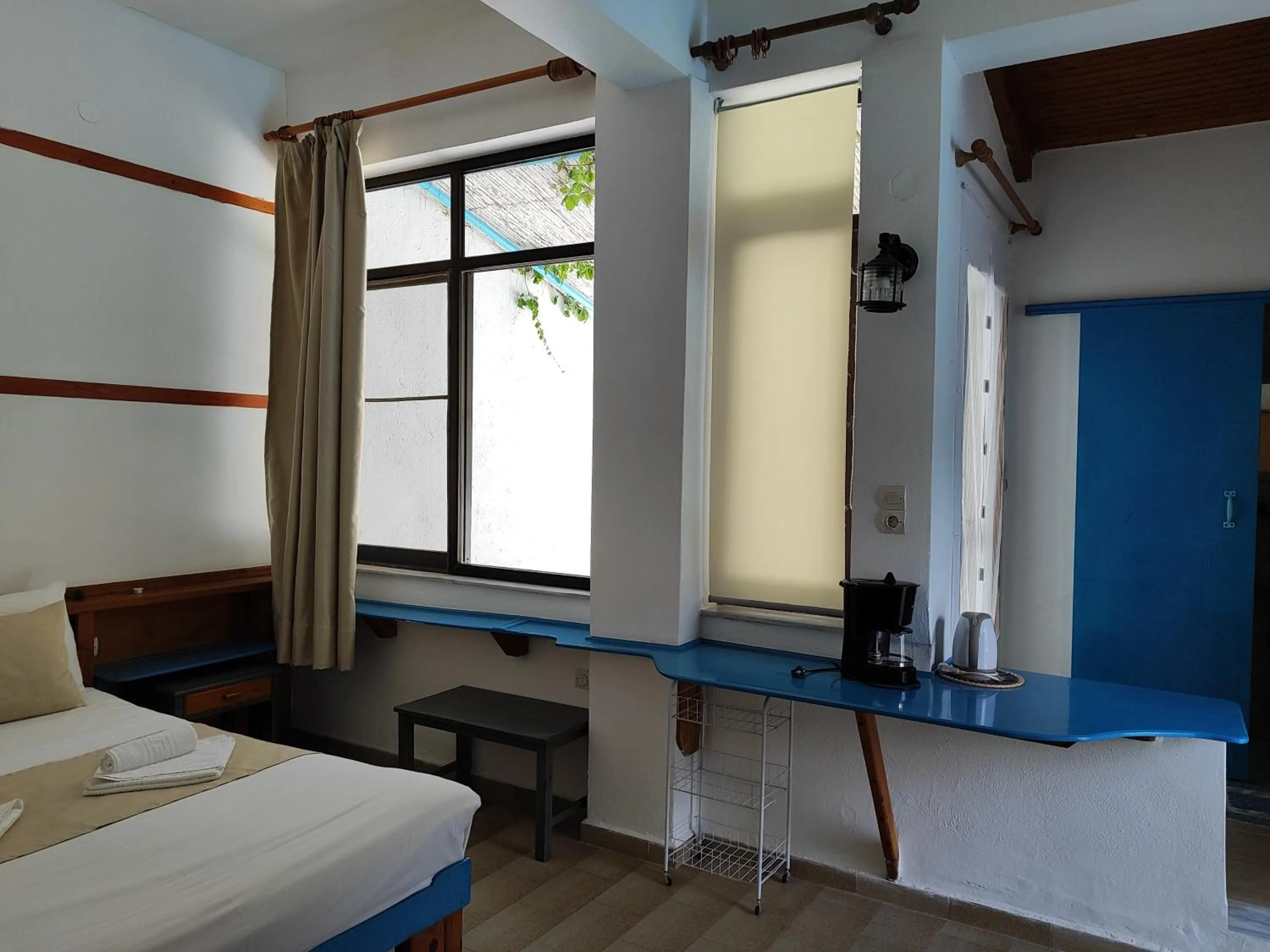 Bed in Oleander's Garden Traditional Cretan Cottage