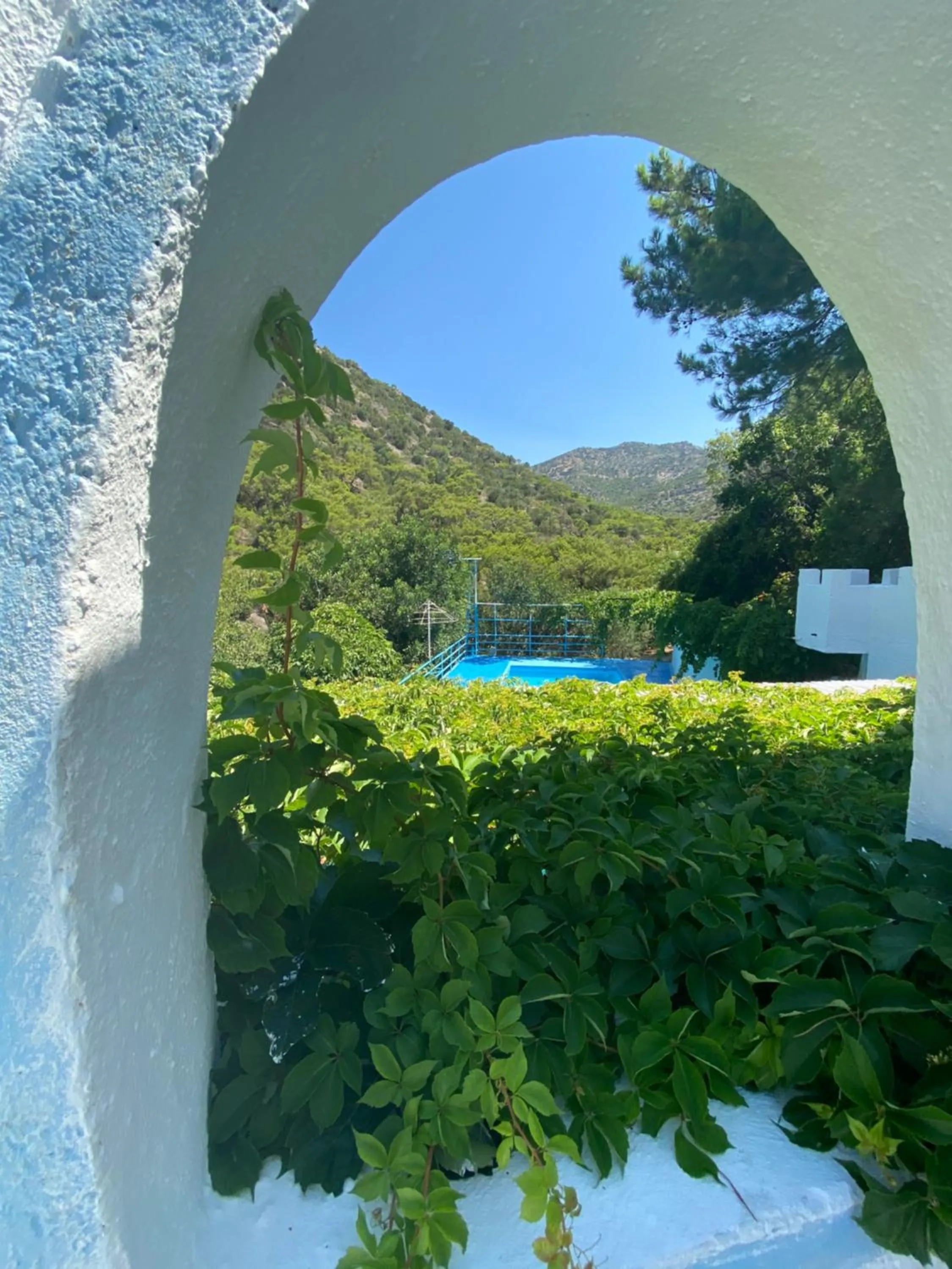 Balcony/Terrace in Oleander's Garden Traditional Cretan Cottage