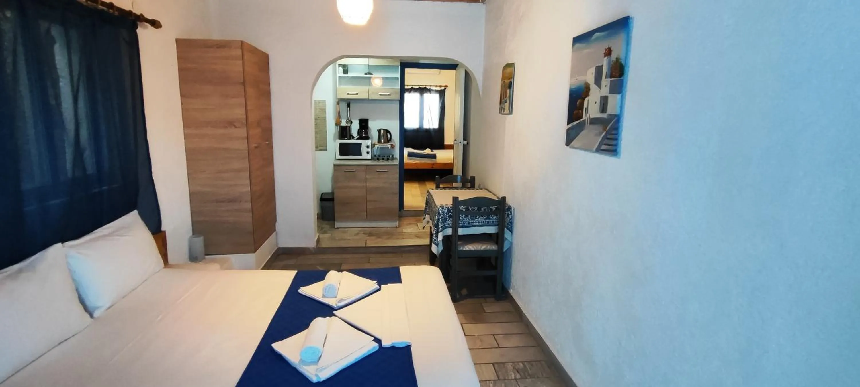 Bed in Oleander's Garden Traditional Cretan Cottage