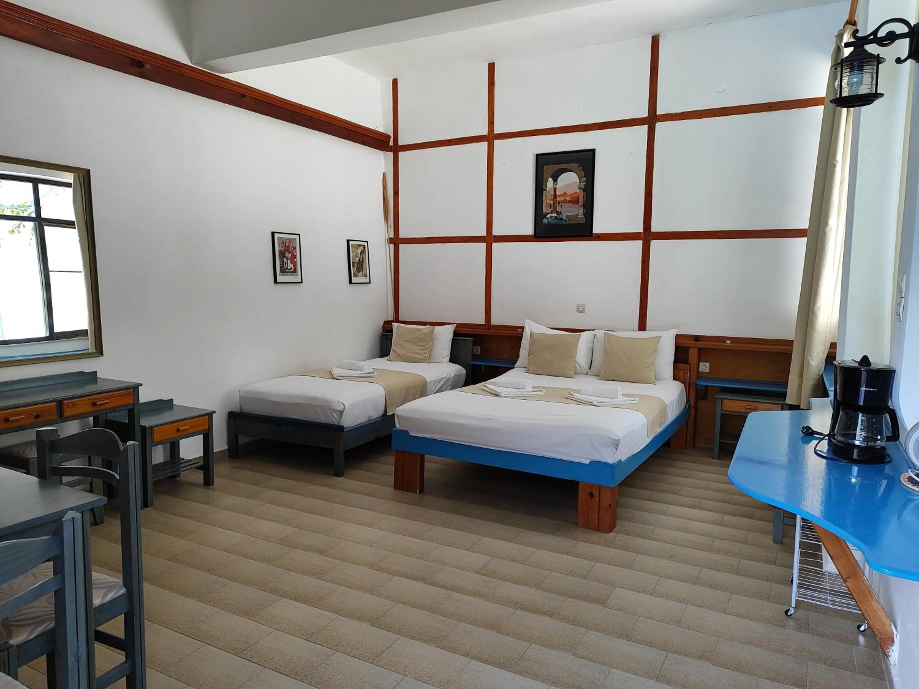 Bed in Oleander's Garden Traditional Cretan Cottage